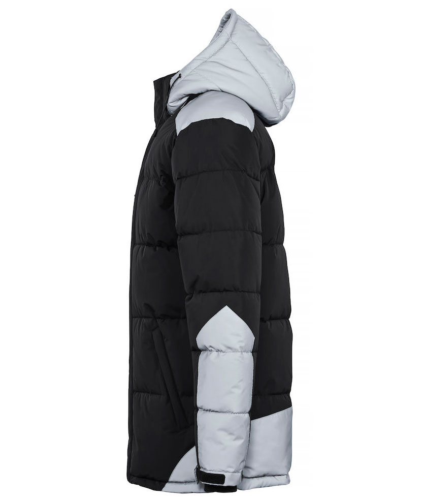 Clique Dumas quiltet vinterjakke, Refleks, large image number 4