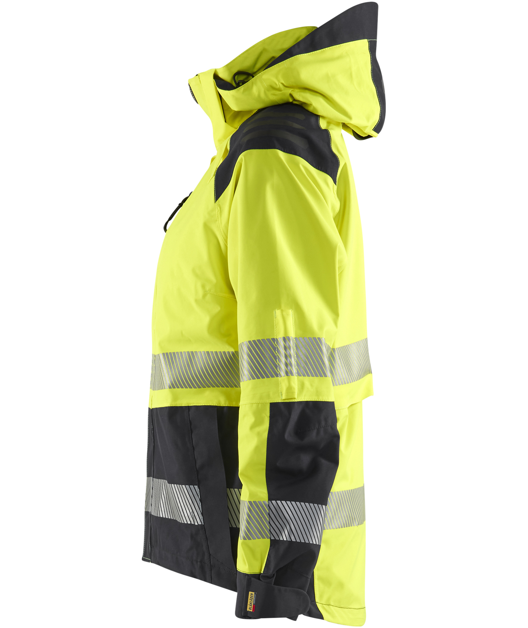 Bl&aring;kl&auml;der women's shell jacket, Hi-vis Yellow/Black, large image number 4