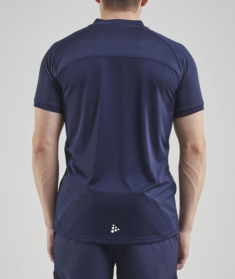 Craft Pro Control Impact Poloshirt, Navy/White, large image number 2