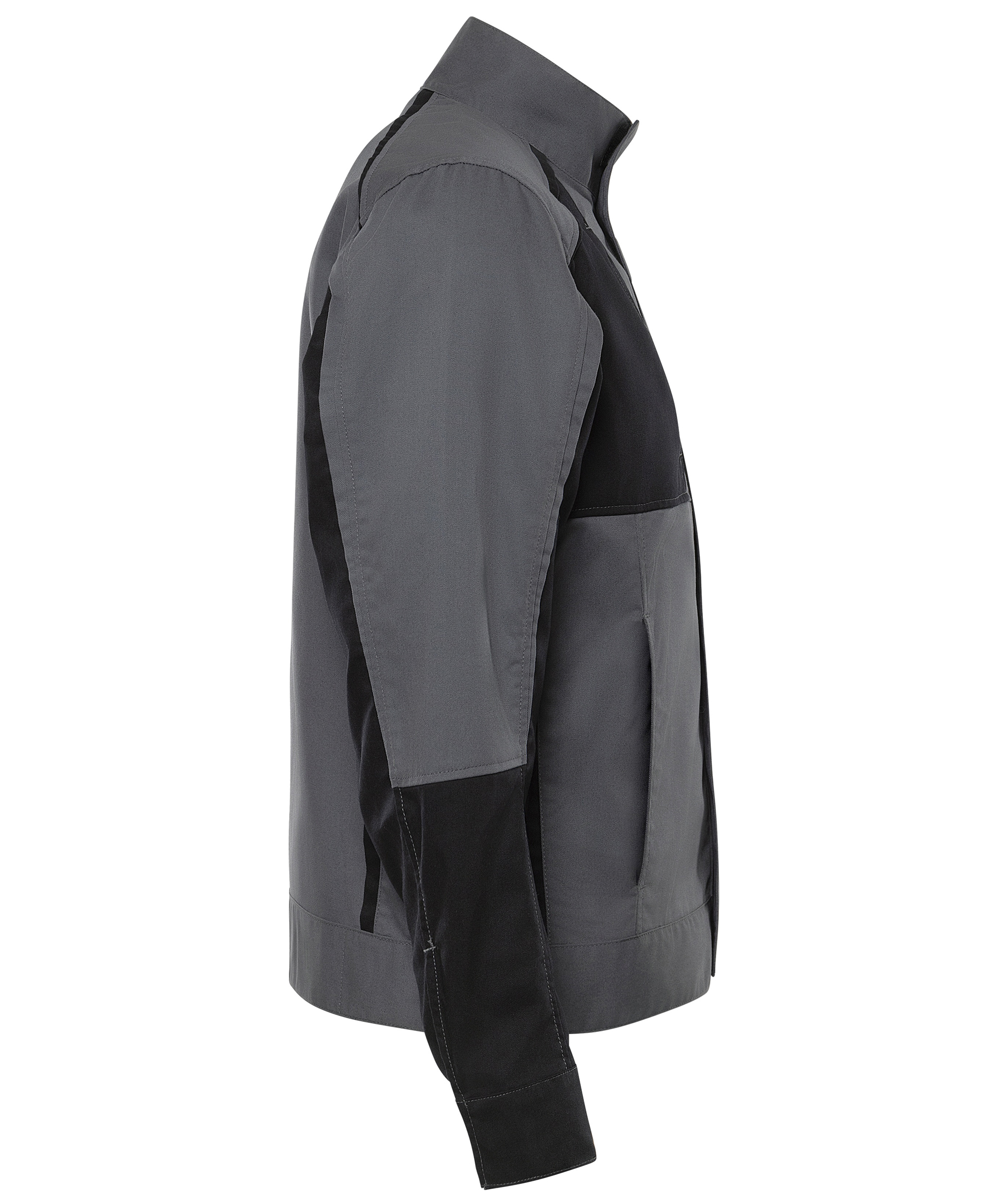 Fristads Green work jacket 4930 GWM, Grey/Black, large image number 3