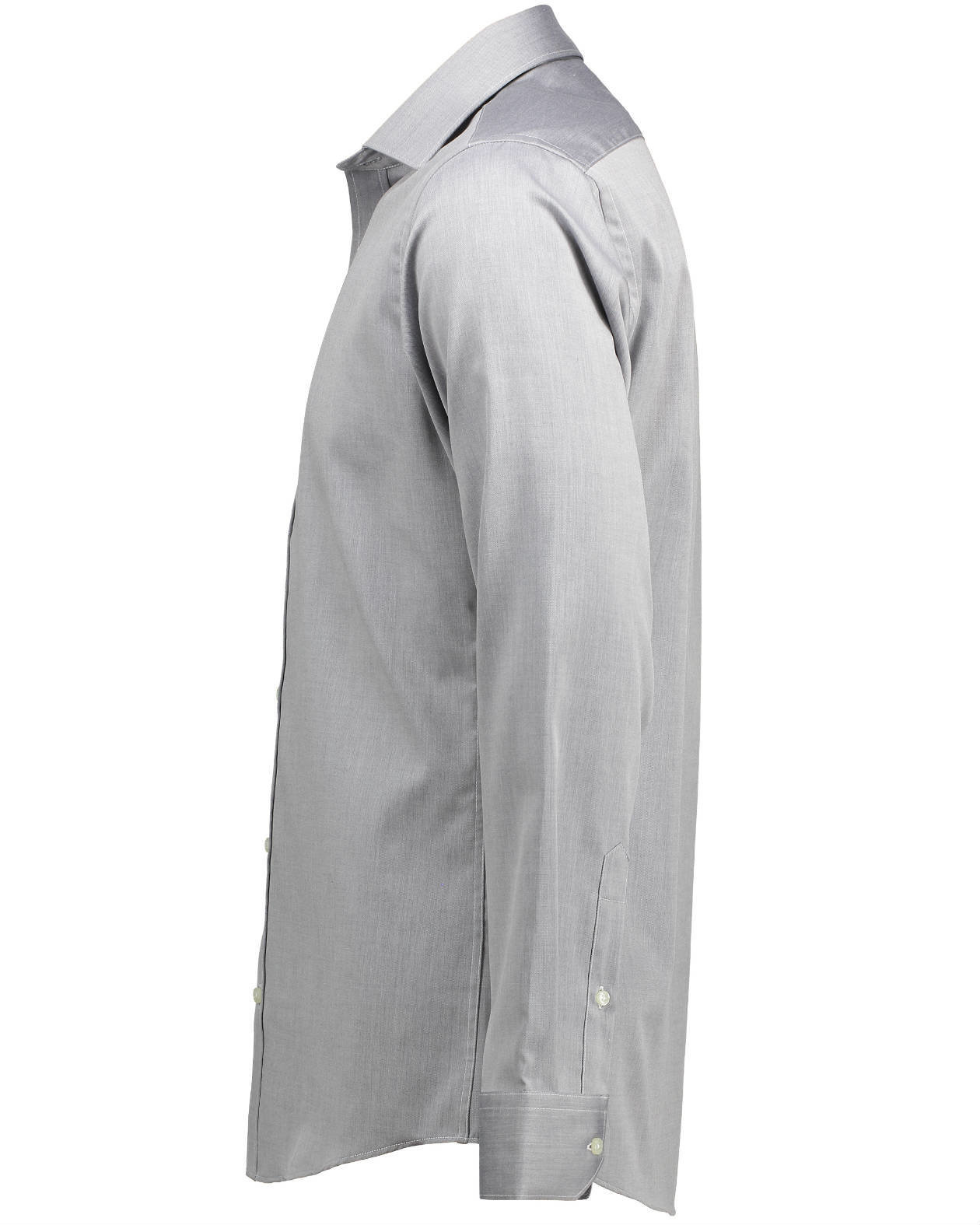 Seven Seas Fine Twill Slim fit skjorta, Silver Grey, large image number 5