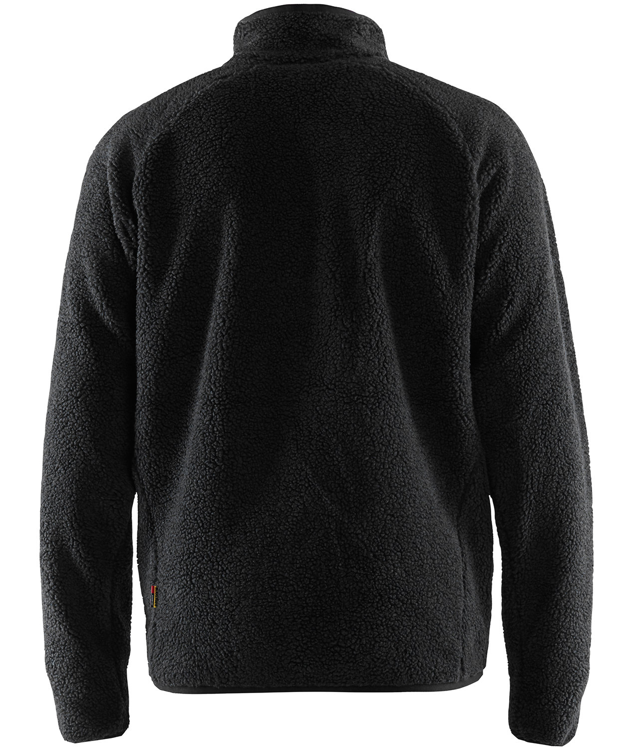 Bl&aring;kl&auml;der p&auml;lsfiberjacka, Svart