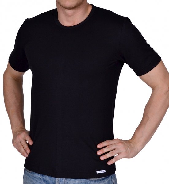 by Mikkelsen T-shirt, Sort, large image number 1