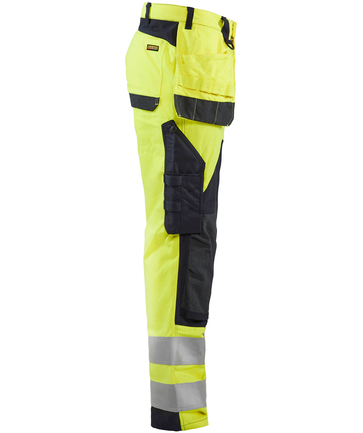 Bl&aring;kl&auml;der Multinorm h&aring;ndv&aelig;rkerbukser, Hi-vis&nbsp;Gul/Marine, large image number 3