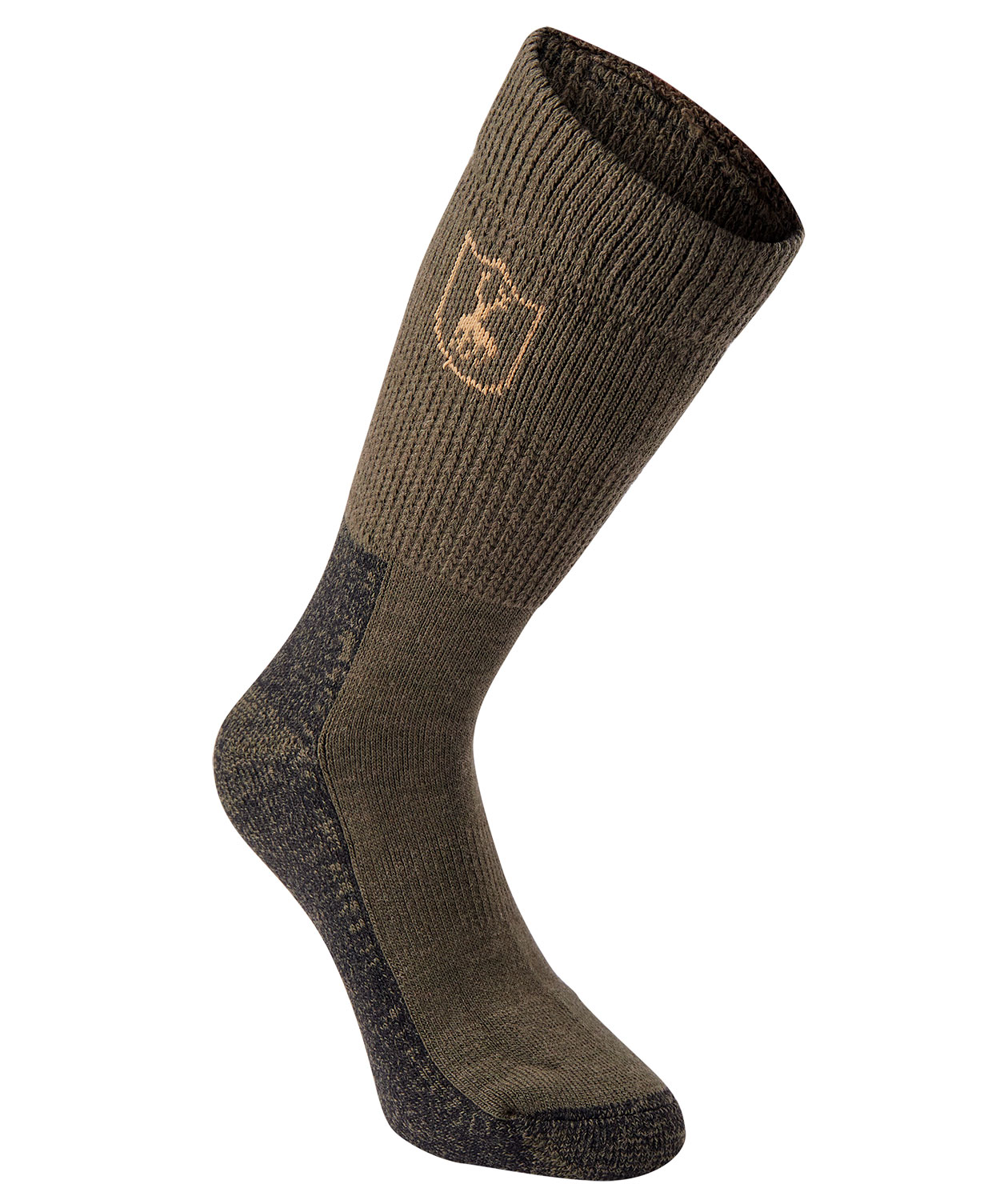 Deerhunter Deluxe uldsokker, Grape leaf