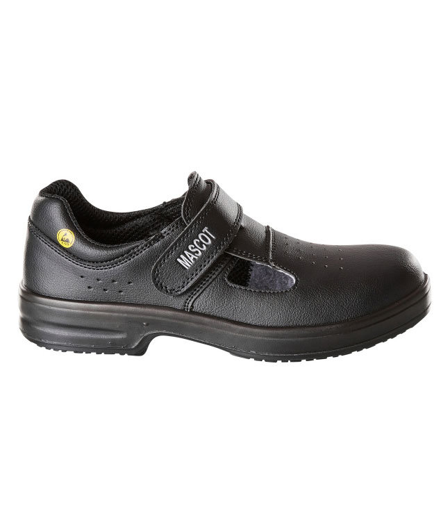 Mascot Clear skyddssandaler S1 dam, Svart