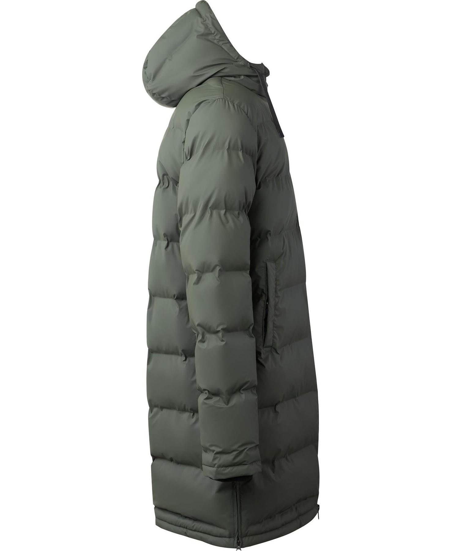 Matterhorn Shanna l&aring;ng vadderad jacka, Dark Olive, large image number 2