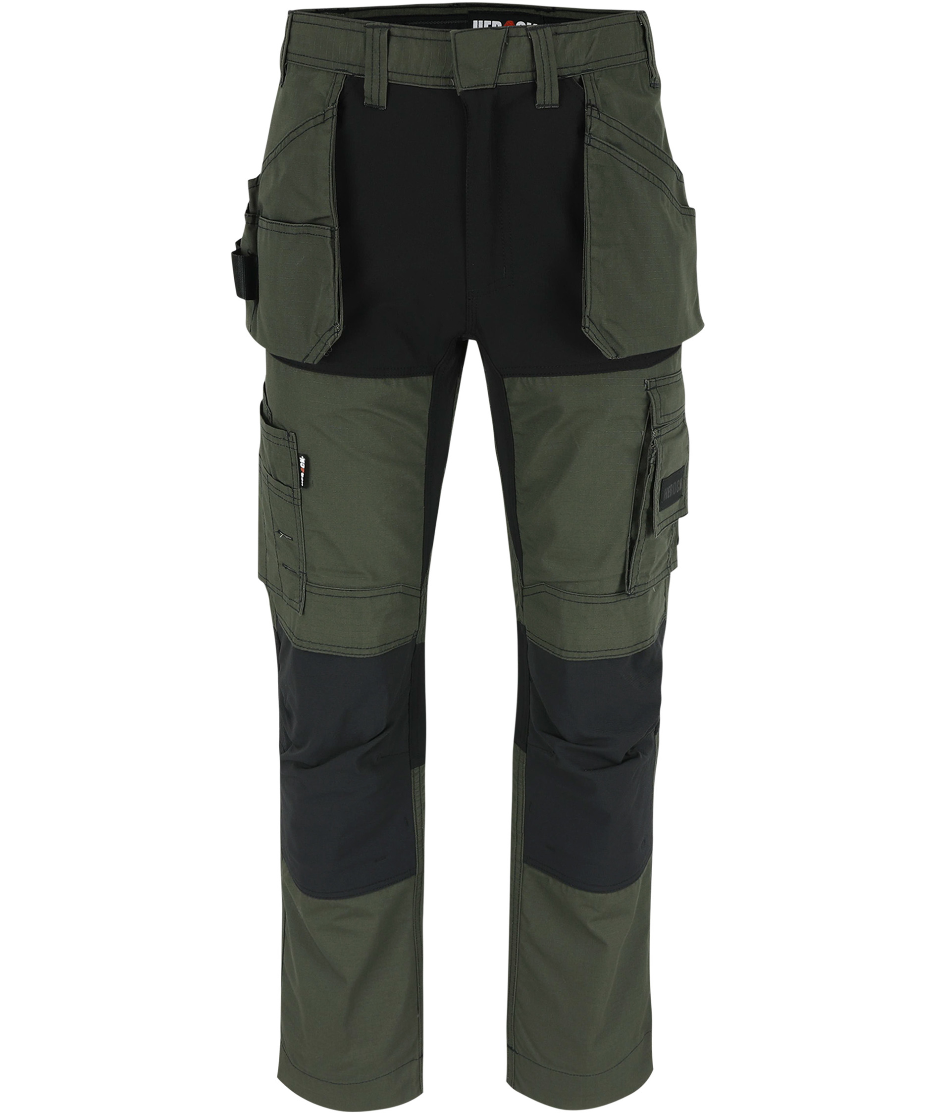 HEROCK Spector craftsman trousers, Dark Khaki/Black, Dark Khaki/Black, swatch