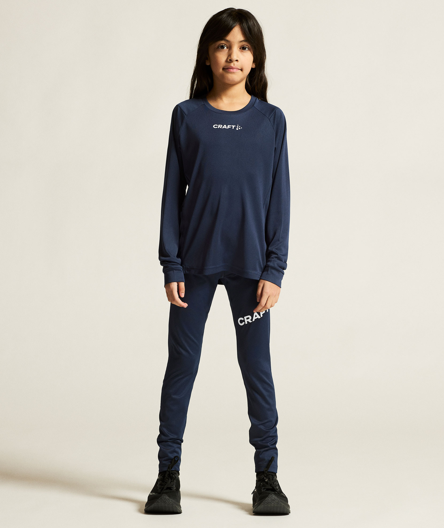 Craft Rush lang&aelig;rmet T-shirt til b&oslash;rn