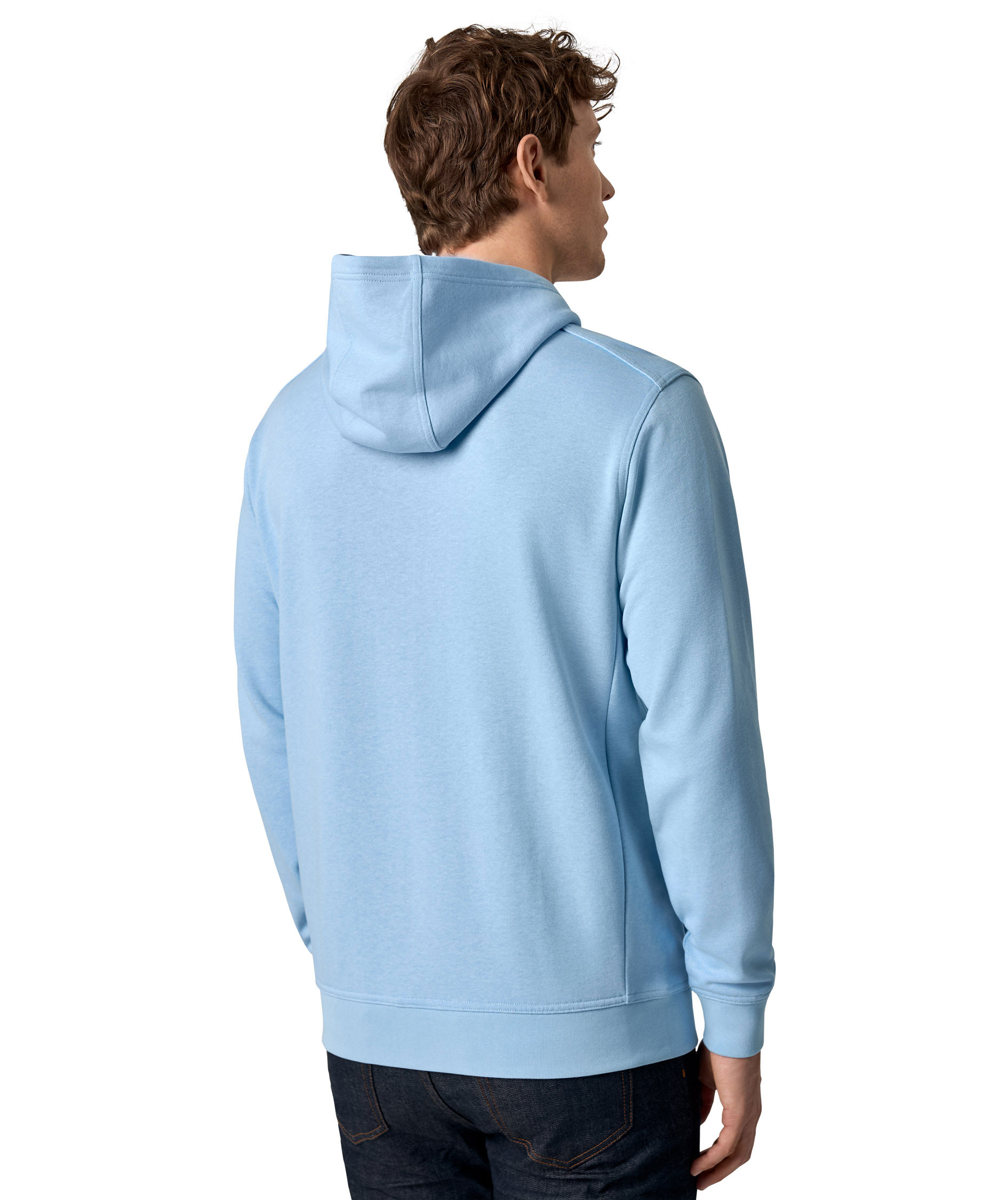 ID Pro Wear Care hoodie med dragkedja, Ljusbl&aring;, large image number 4