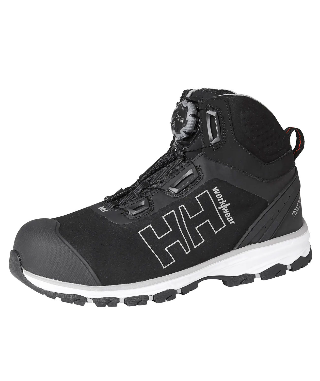 Helly Hansen Chelsea Evo. Boa&reg; Wide Mid skyddsk&auml;ngor S3, Svart/Gr&aring;, large image number 2