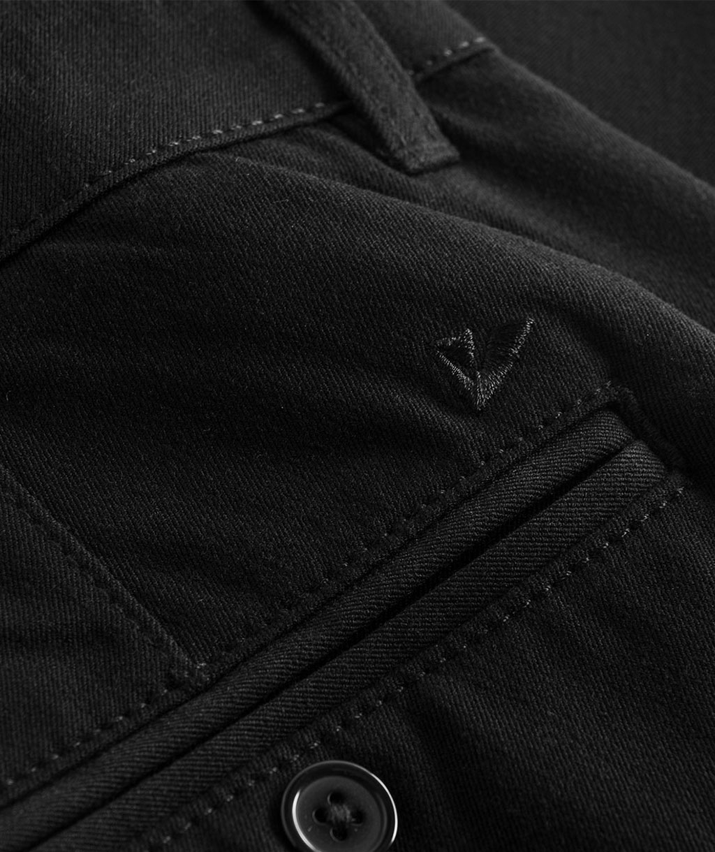 NewTurn stretch slim fit chinos, Sort, large image number 4