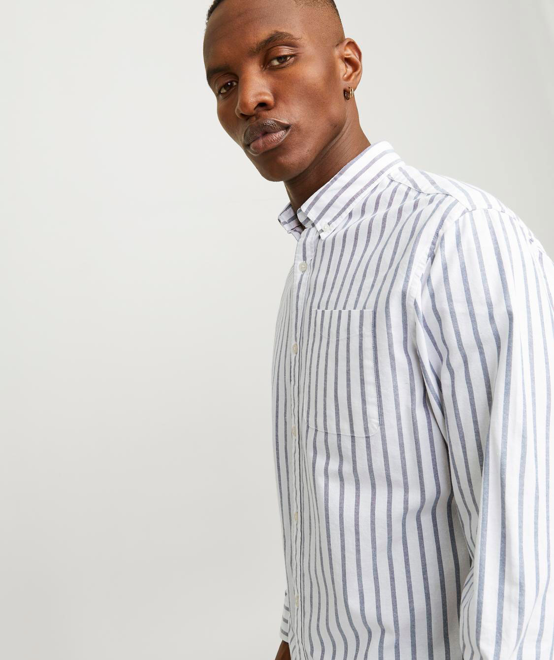 Jack & Jones JJEOXFORD Slim fit skjorta, Ensign Blue, large image number 3