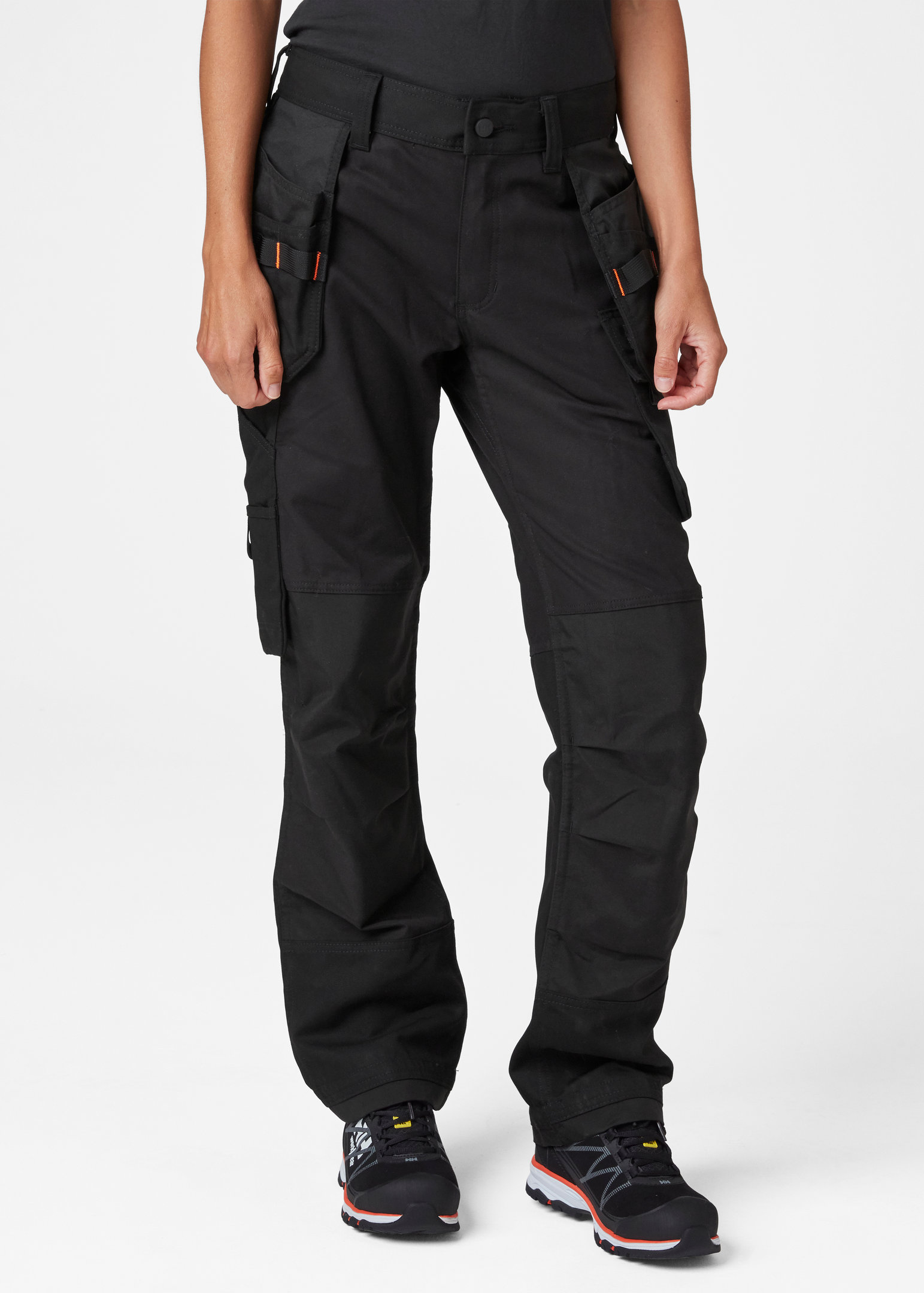 Helly Hansen Luna dame h&aring;ndverkerbukse, Svart, large image number 2