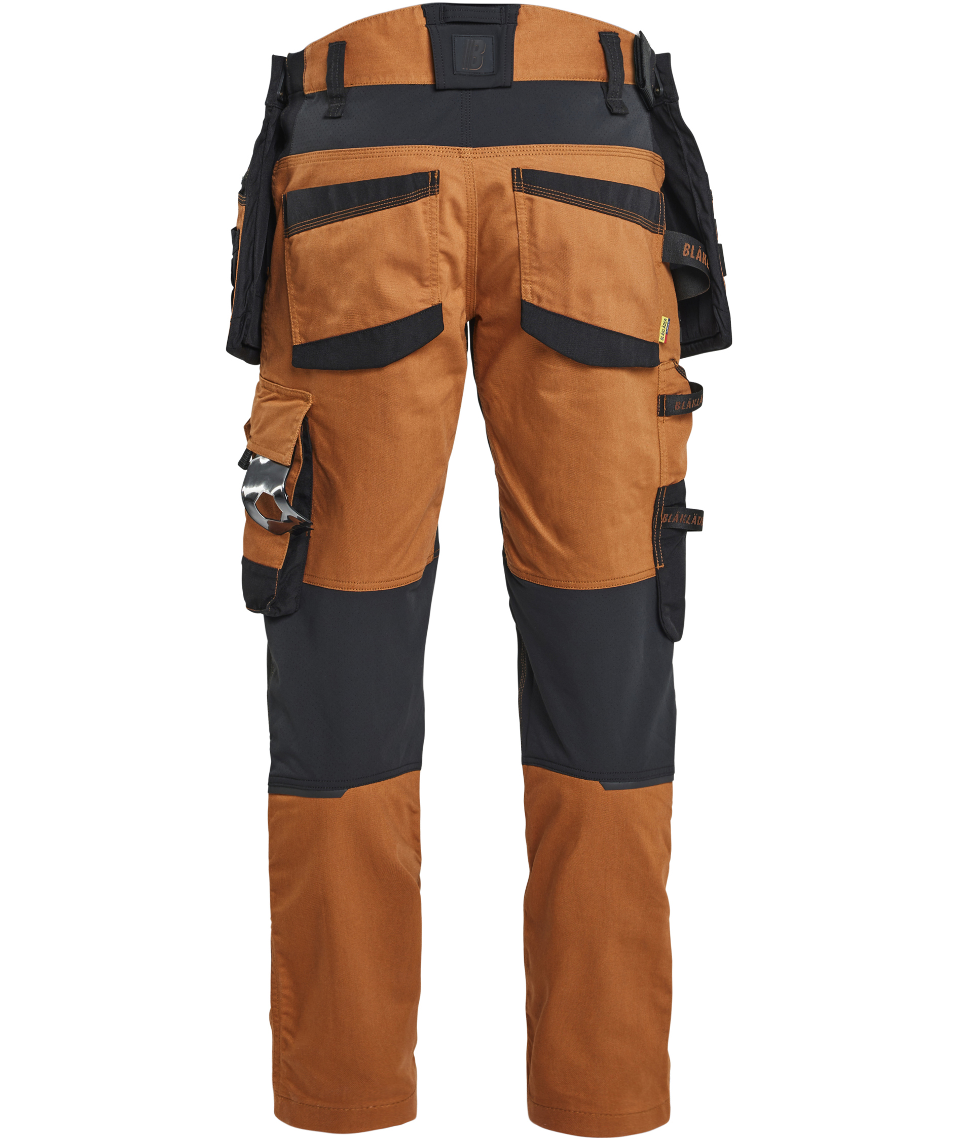 Bl&aring;kl&auml;der Striker h&aring;ndv&aelig;rkerbukser, Rust/sort, large image number 1