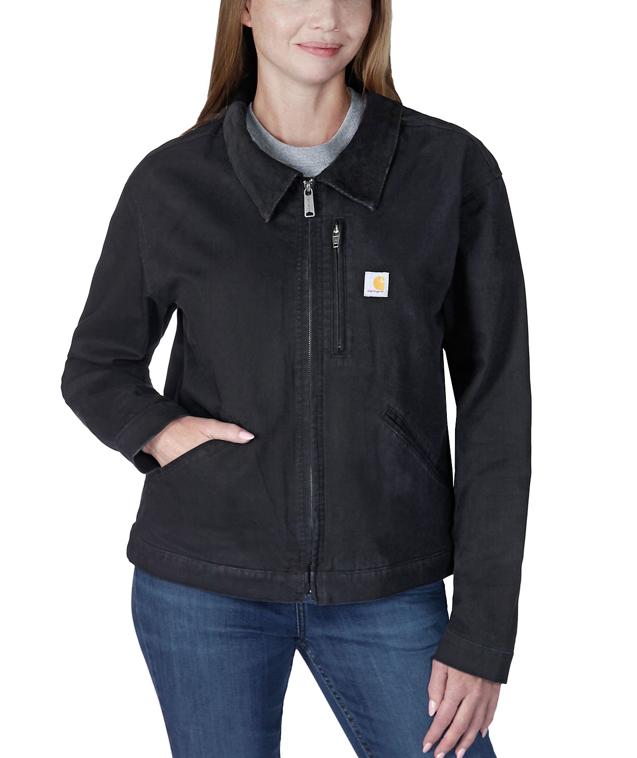 Carhartt Rugged Flex Detroit jacka dam, Black
