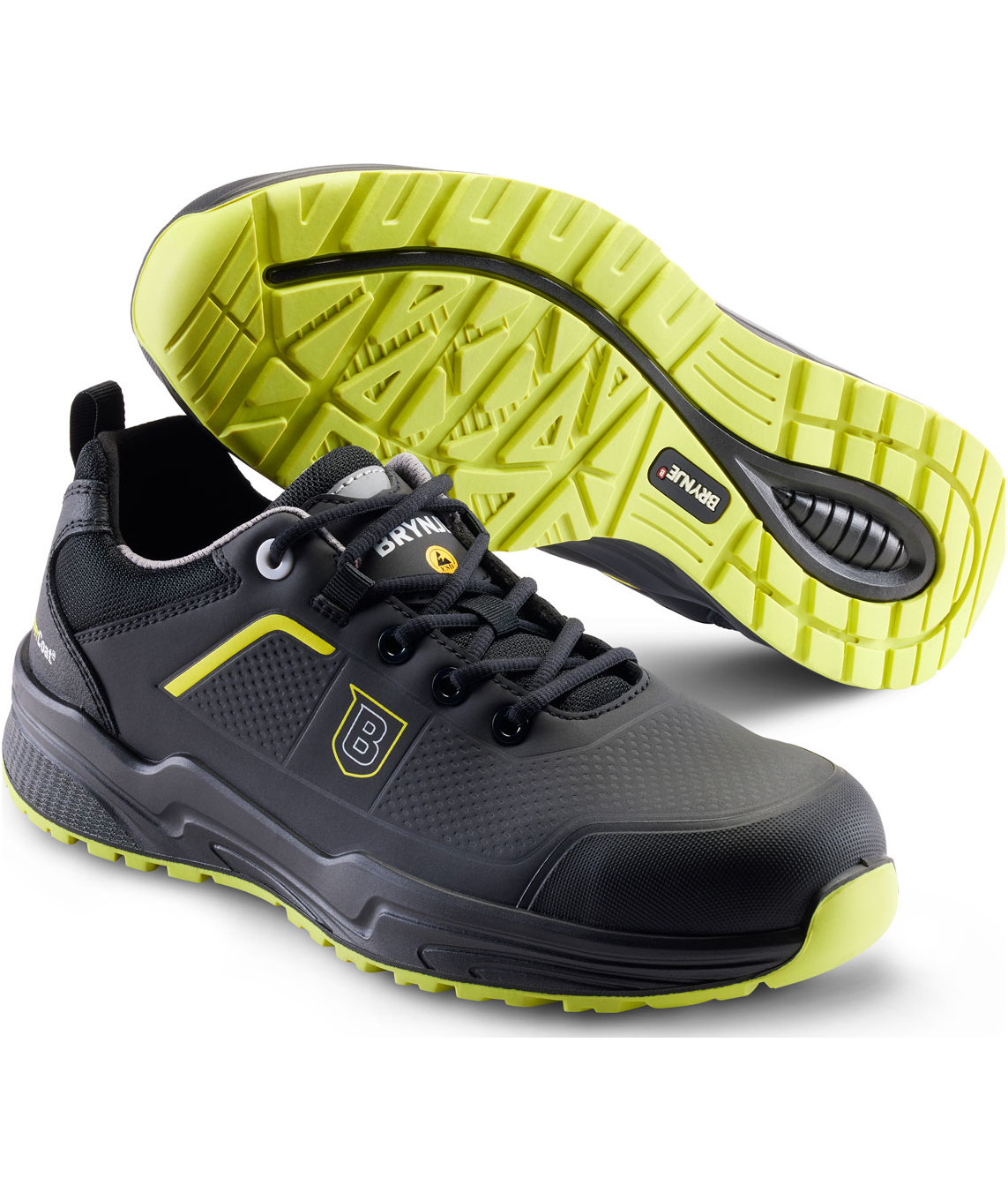 2.Sortering Brynje Active vernesko S3, Svart