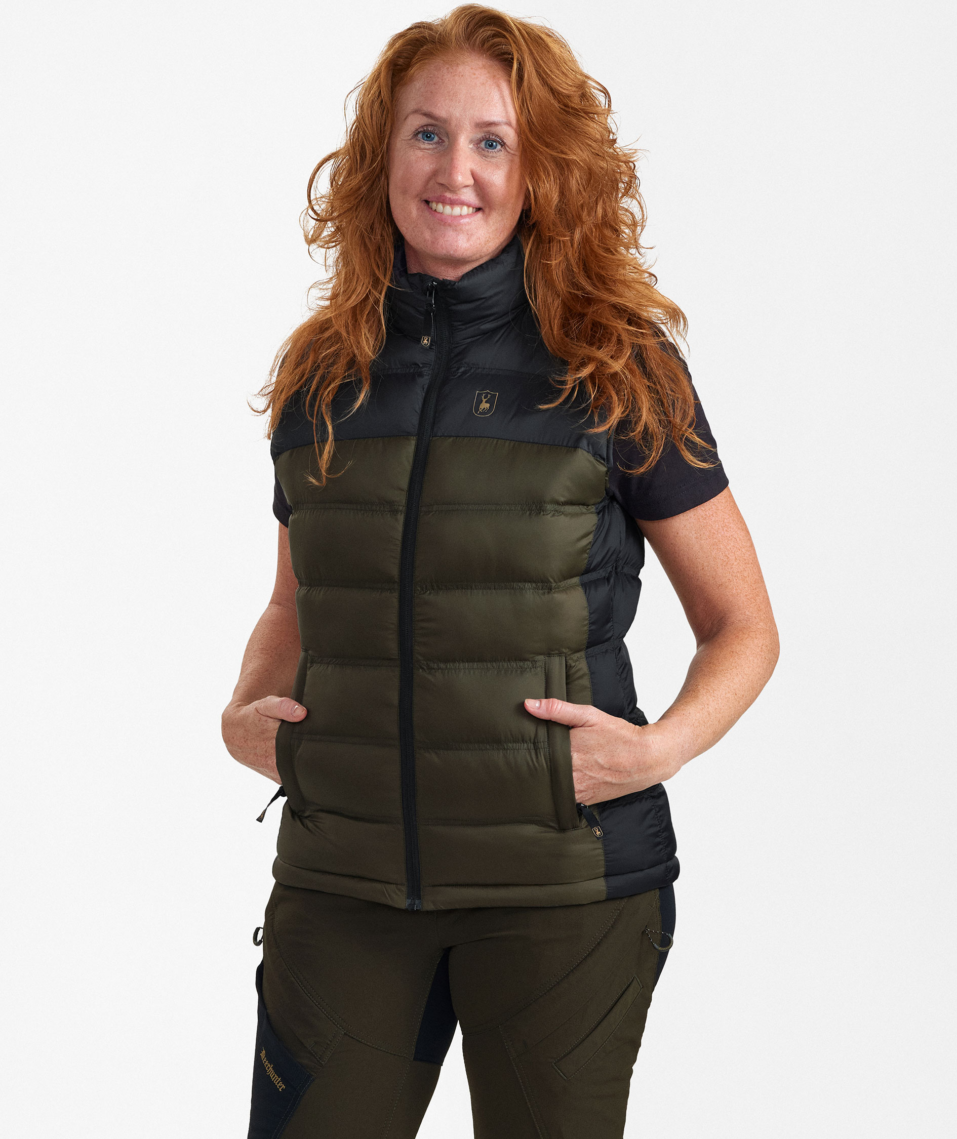 Deerhunter Northward women's quilted vest, Rifle Green, large image number 3