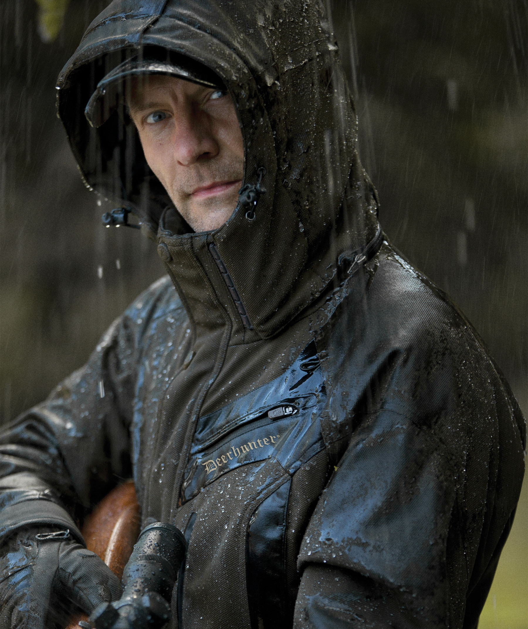 Deerhunter Muflon Lange Jacke, Dunkelgr&uuml;n, large image number 3