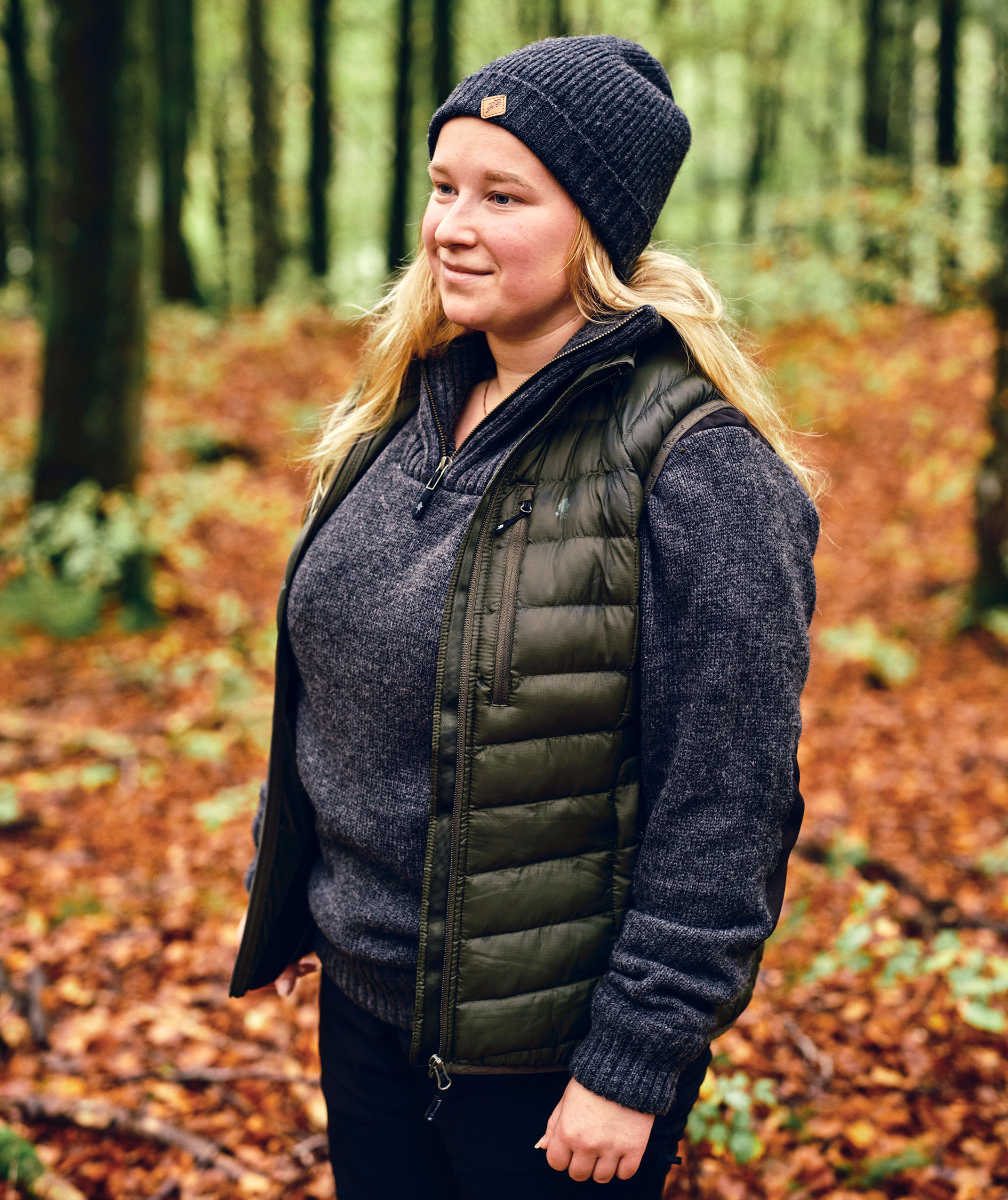 Pinewood&nbsp;Hurricane dame striktr&oslash;je med membran, M&oslash;rkegr&aring;