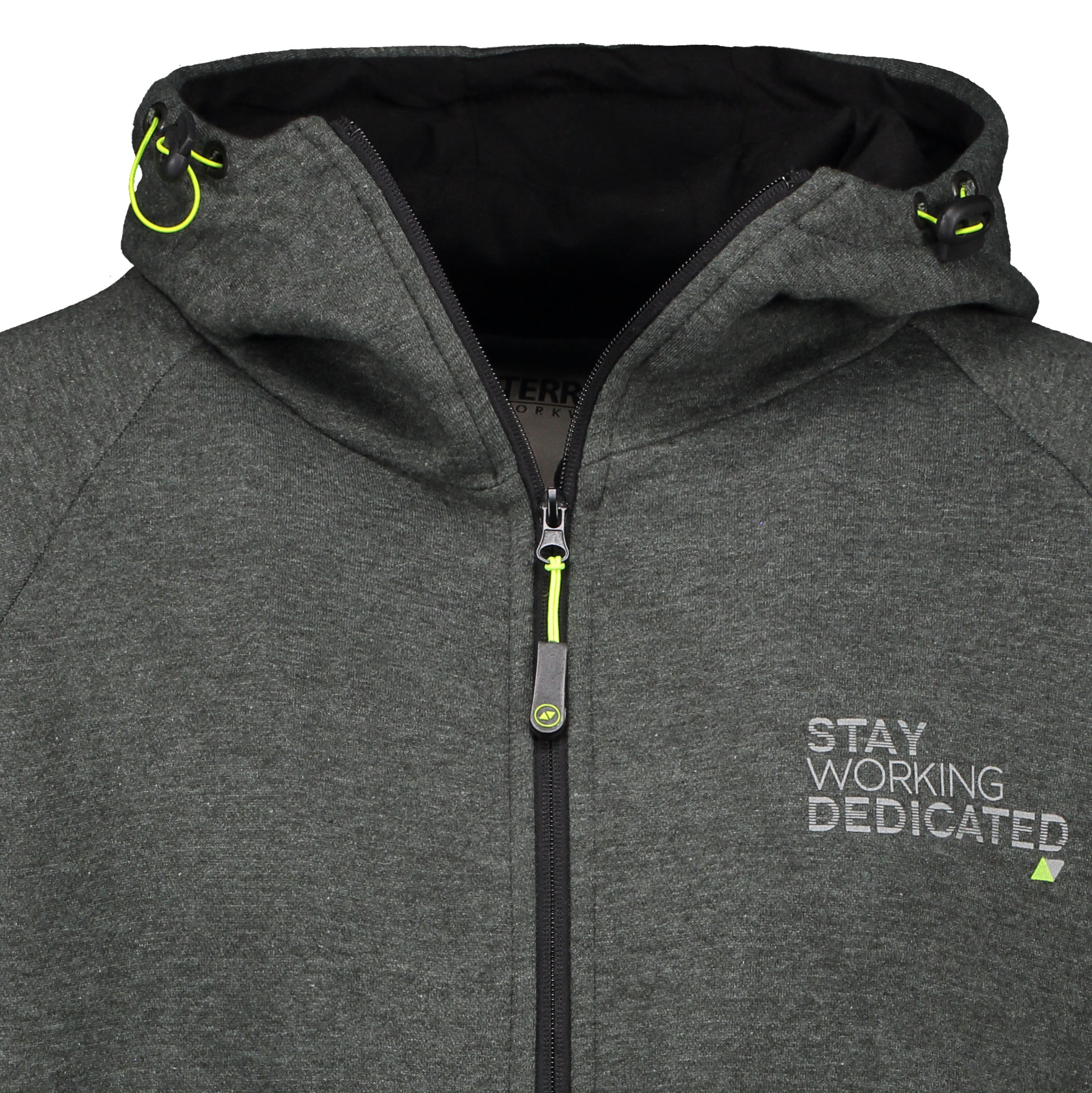 Terrax fodrad cardigan, M&ouml;rkgr&ouml;n, large image number 5