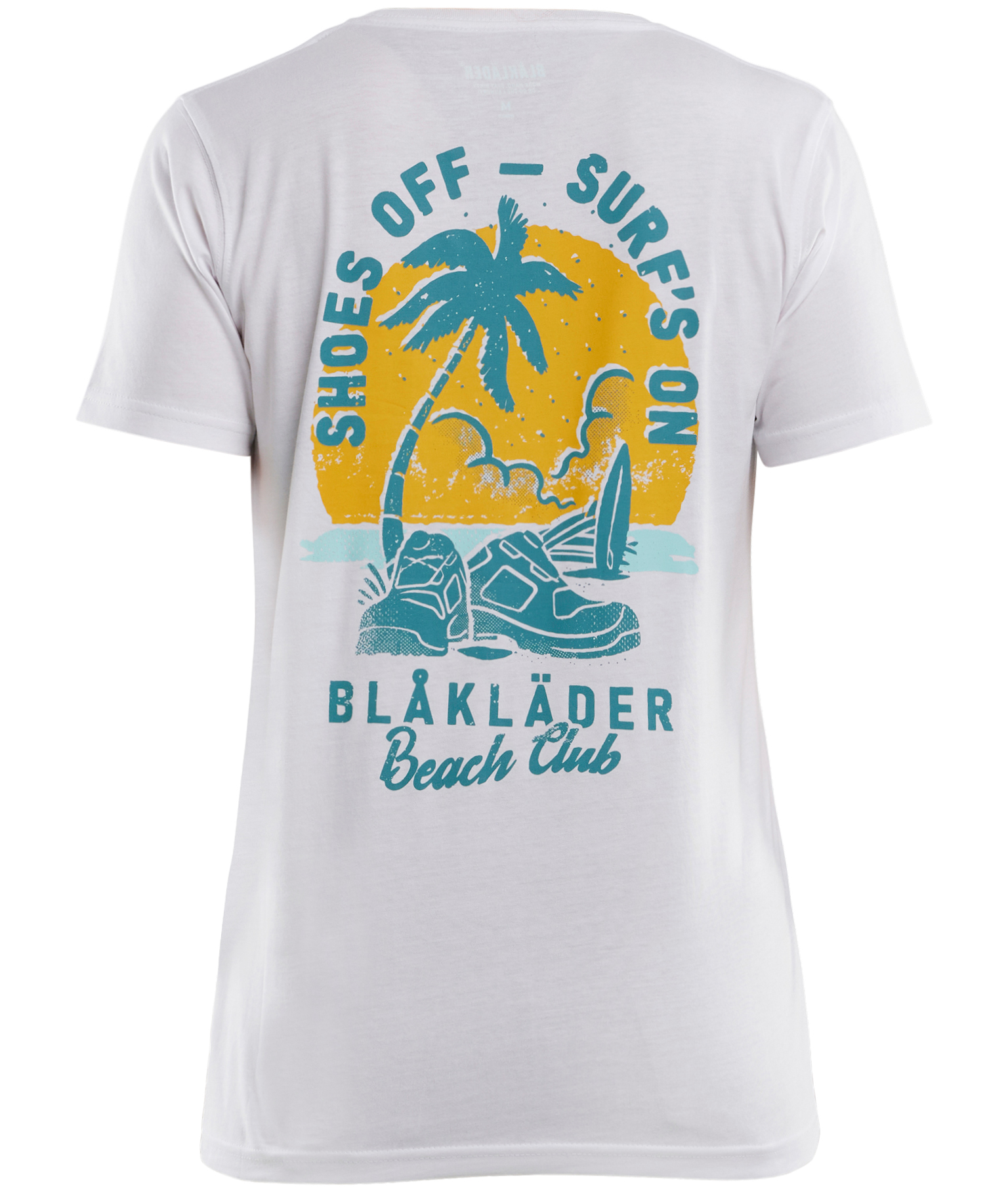 Bl&aring;kl&auml;der Beach Club T-shirt dam, Vit