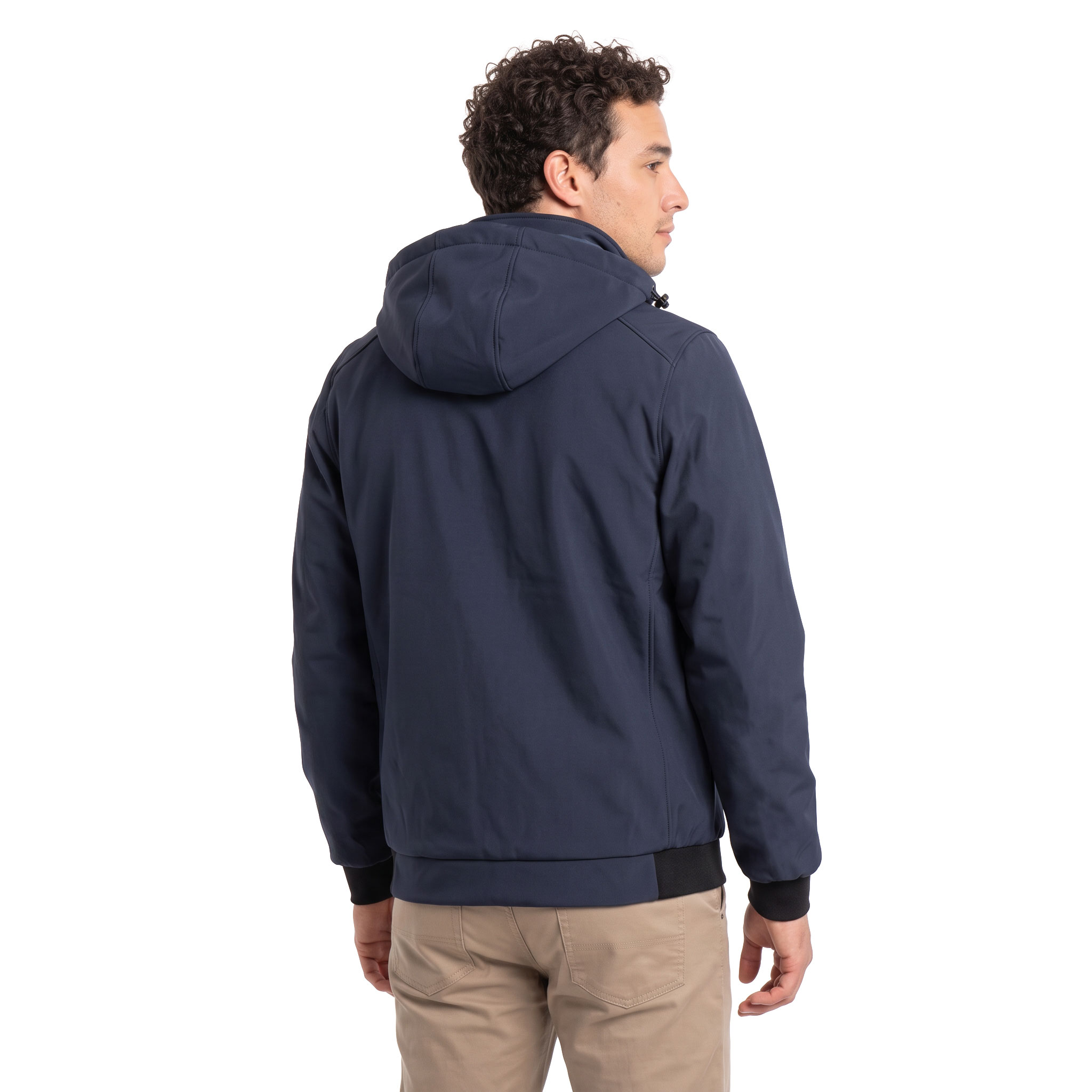 Portwest WX2 Eco softshelljakke, M&oslash;rk Marine, large image number 3