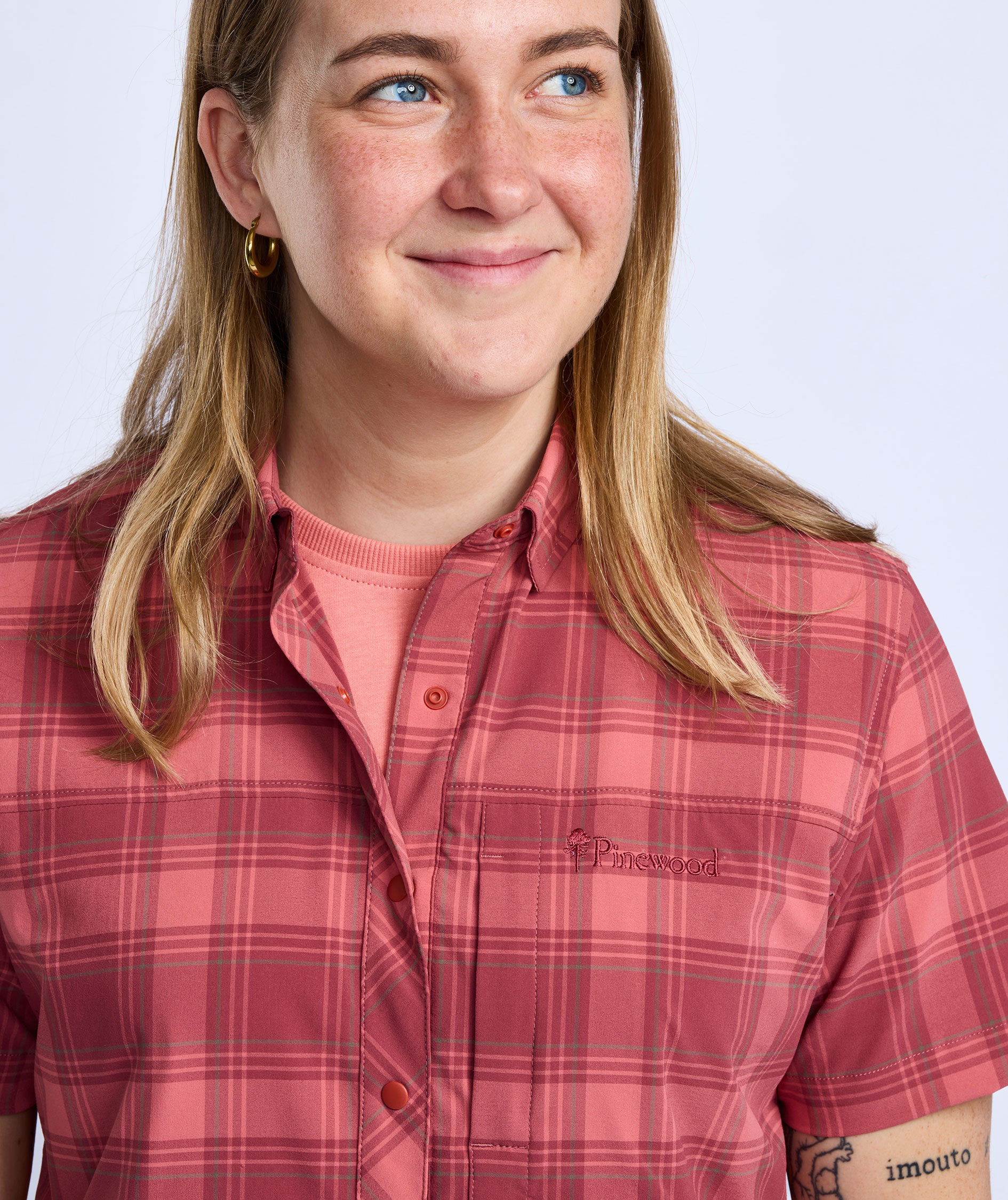 Pinewood Abisko Trekking kort&aelig;rmet dameskjorte, 3537, large image number 4