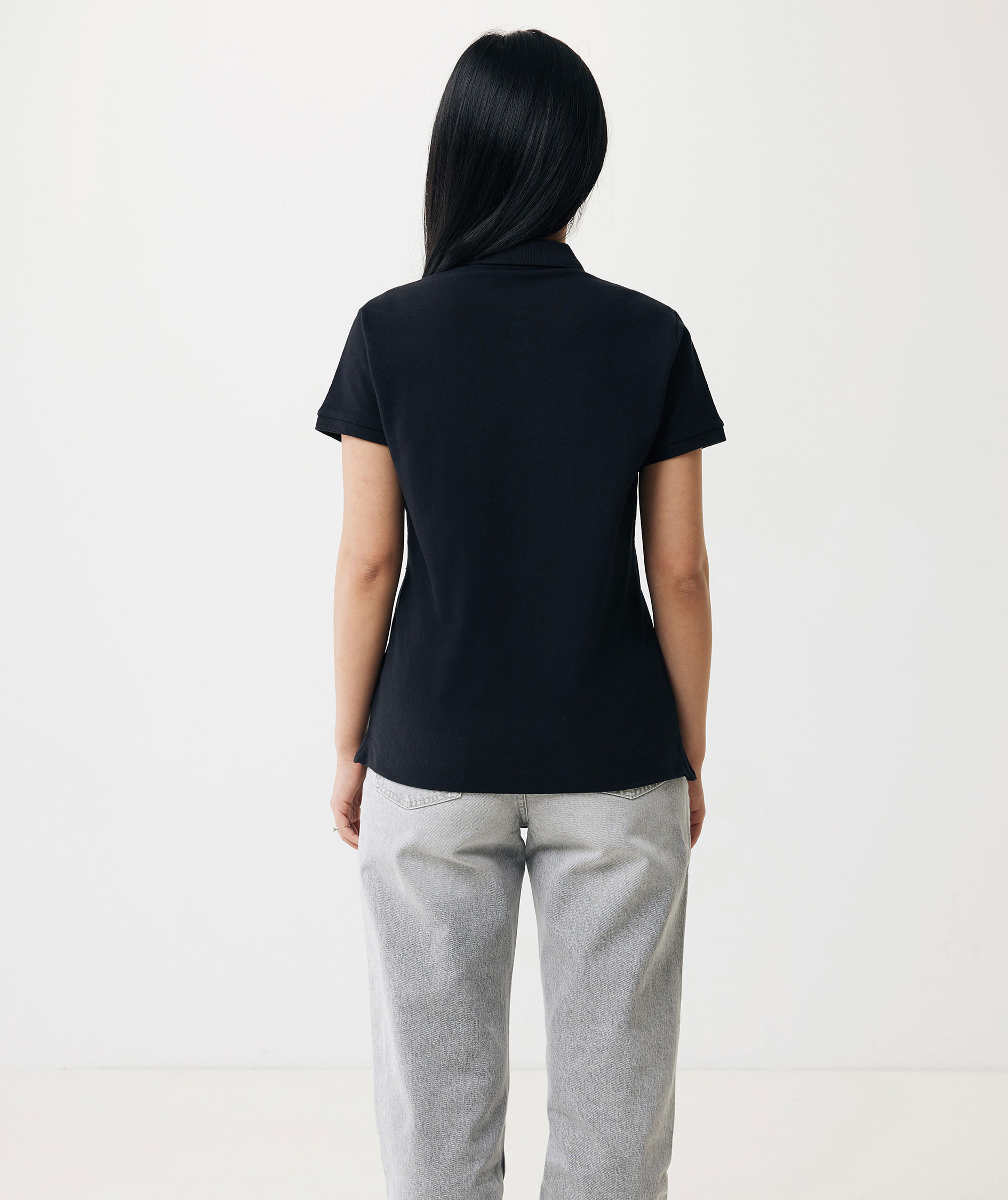 Iqoniq Yosemite Damen Poloshirt, Schwarz, large image number 3