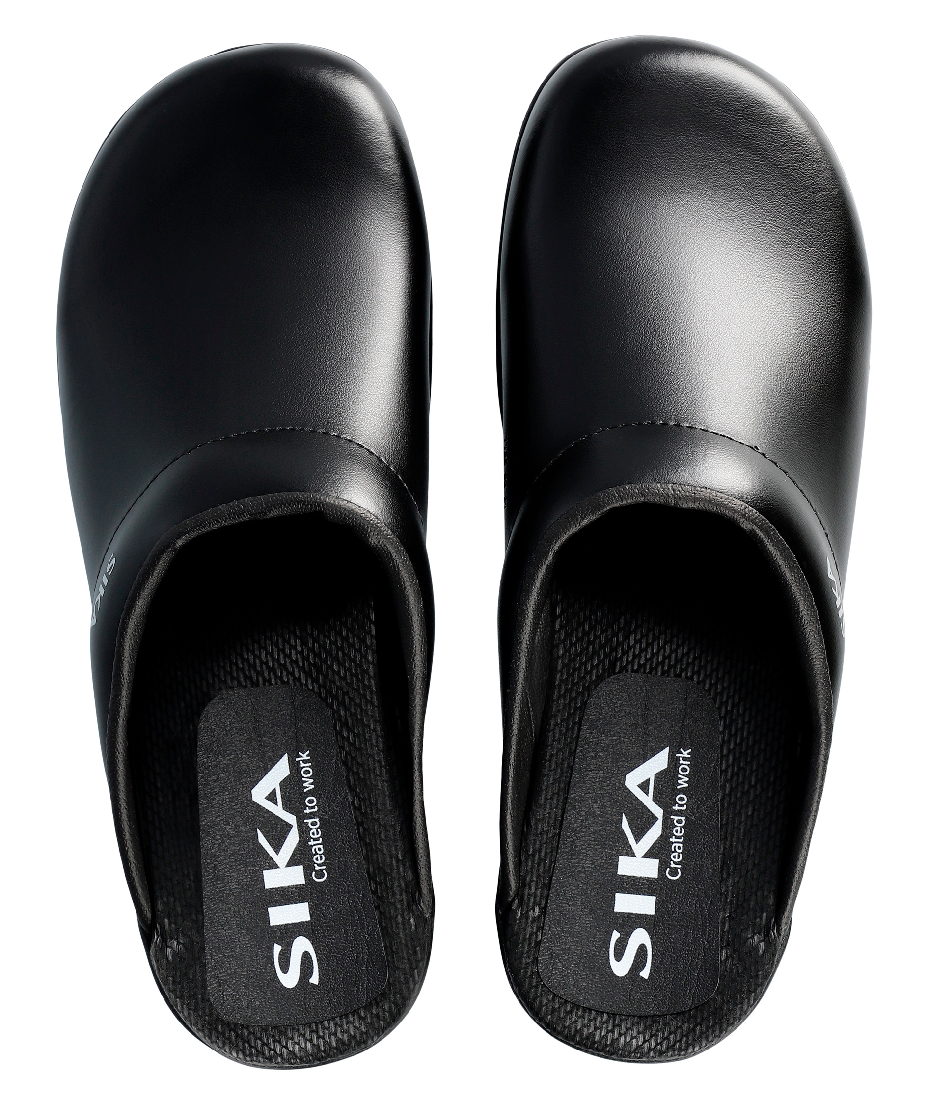 Sika Flexika tr&aelig;sko uden h&aelig;lkappe, Sort, large image number 3