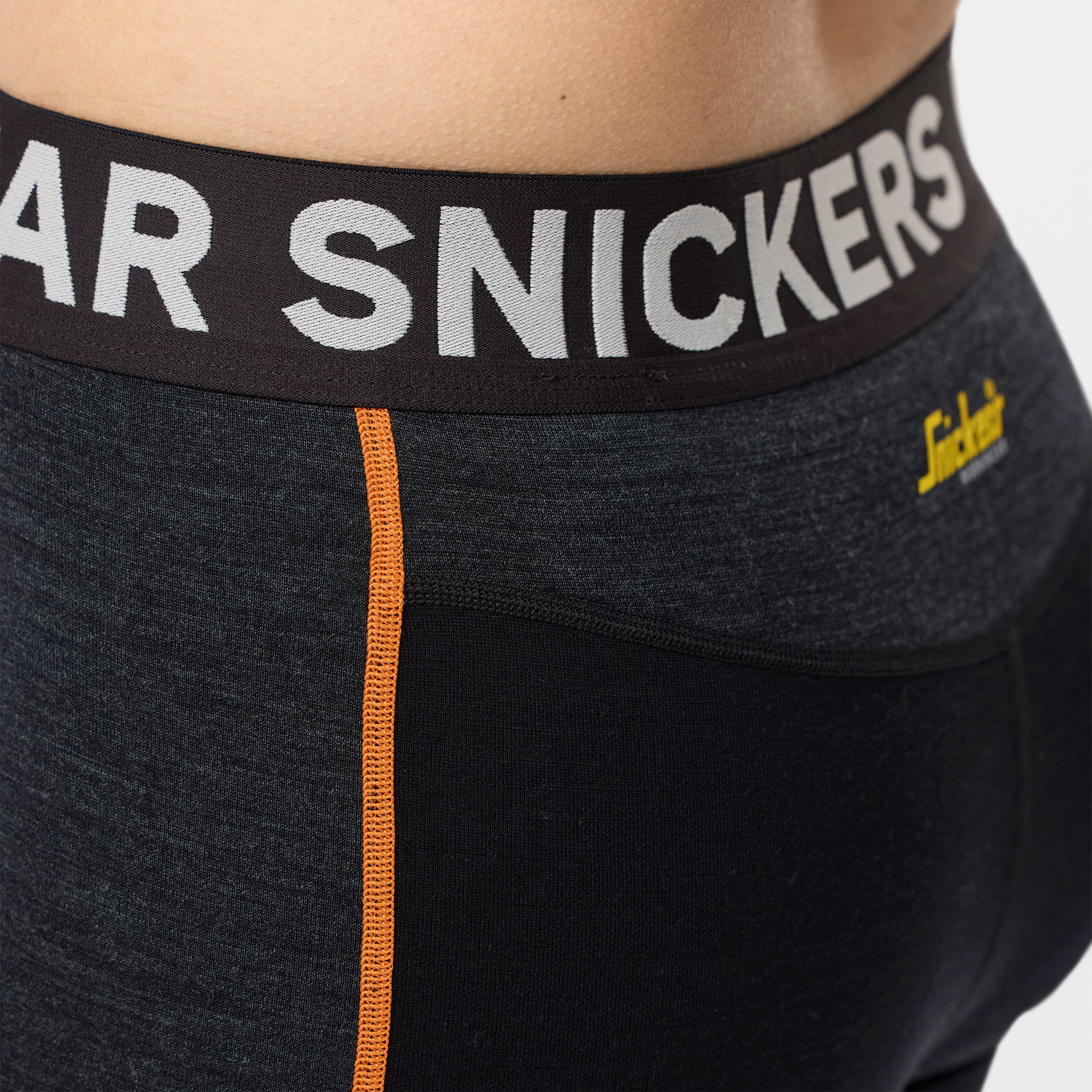 Snickers underst&auml;llsbyxor med merinoull 9471 dam, Black/Anthracite Melange, large image number 10