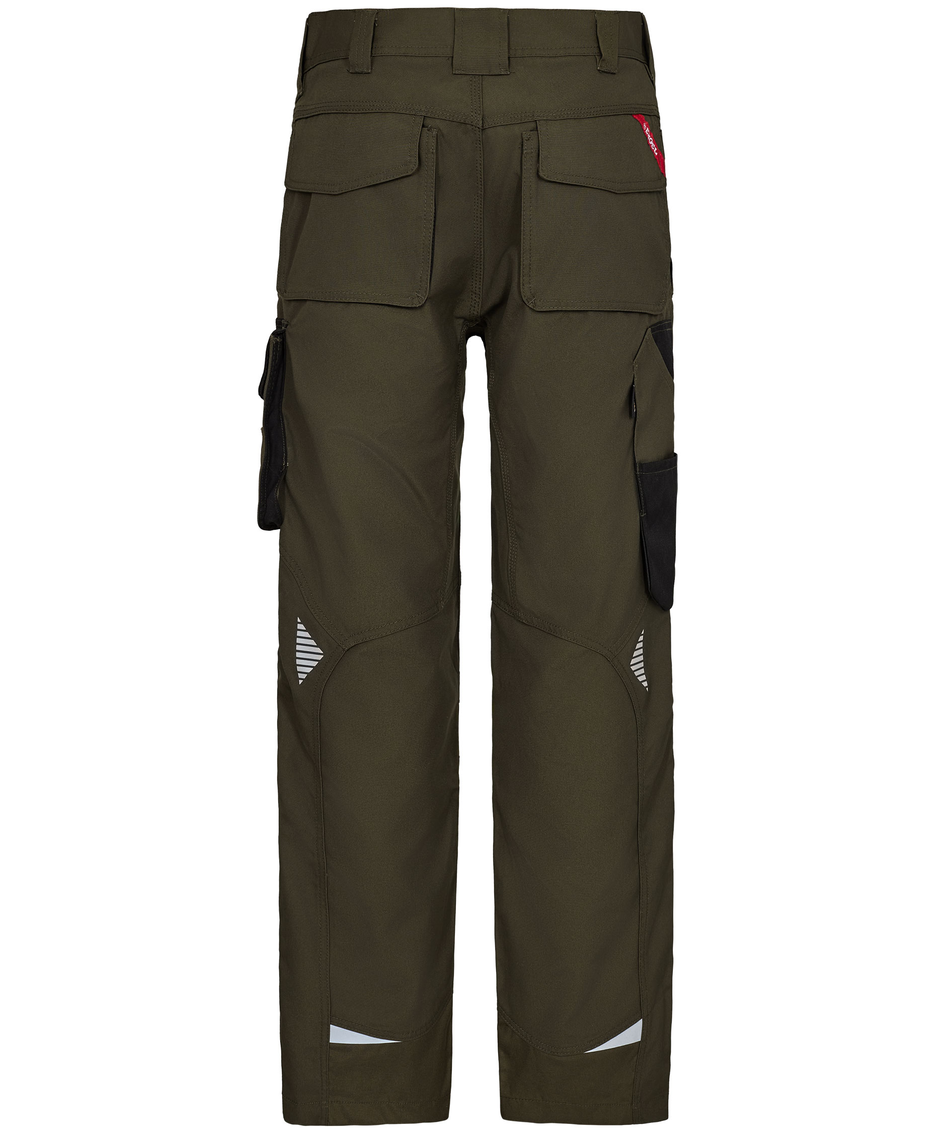 Engel Galaxy Work trousers, Forest Green/Black, large image number 2