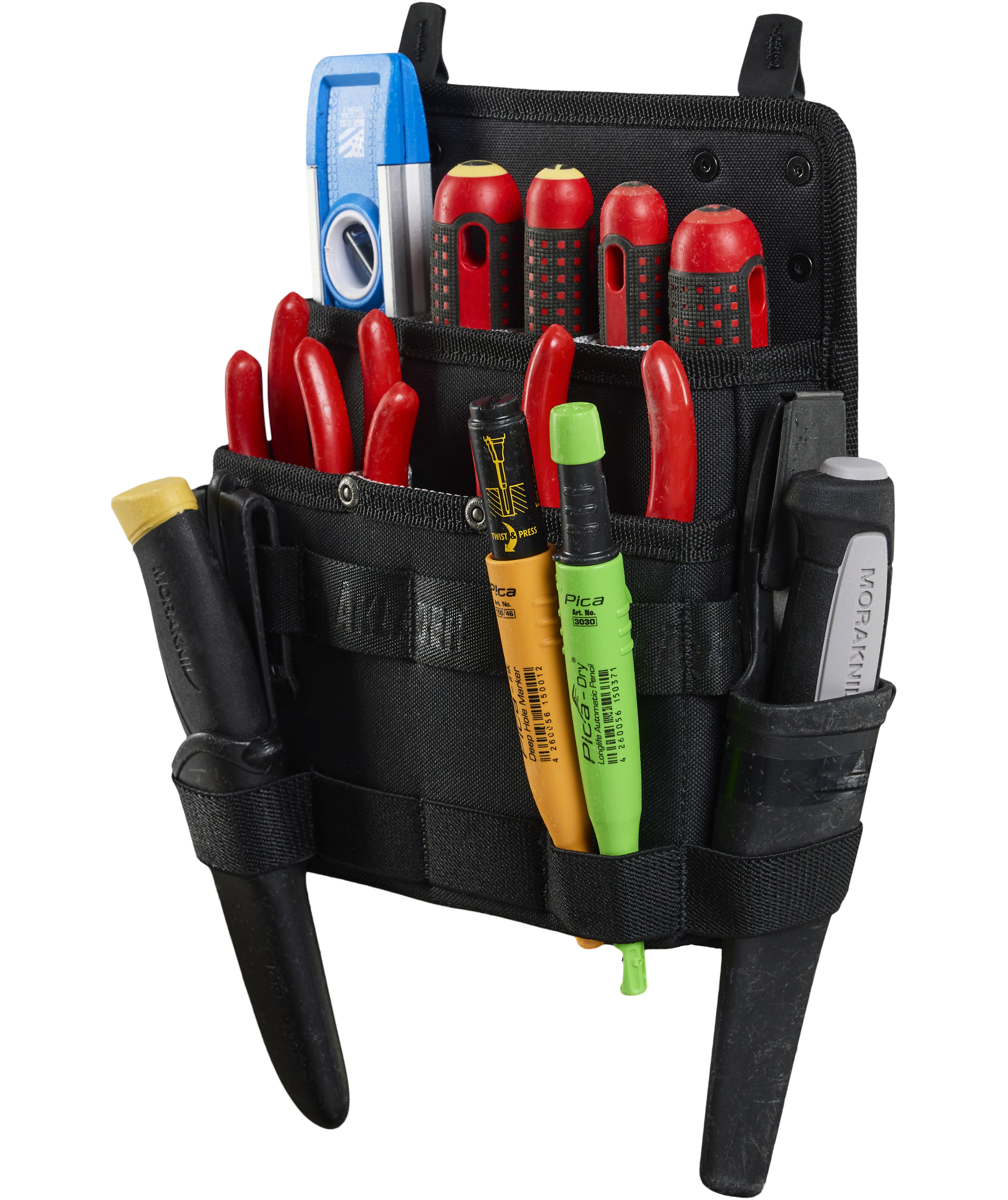 Bl&aring;kl&auml;der ToolRig&trade; elektriker h&aelig;ngelomme, Sort, Sort, large image number 1