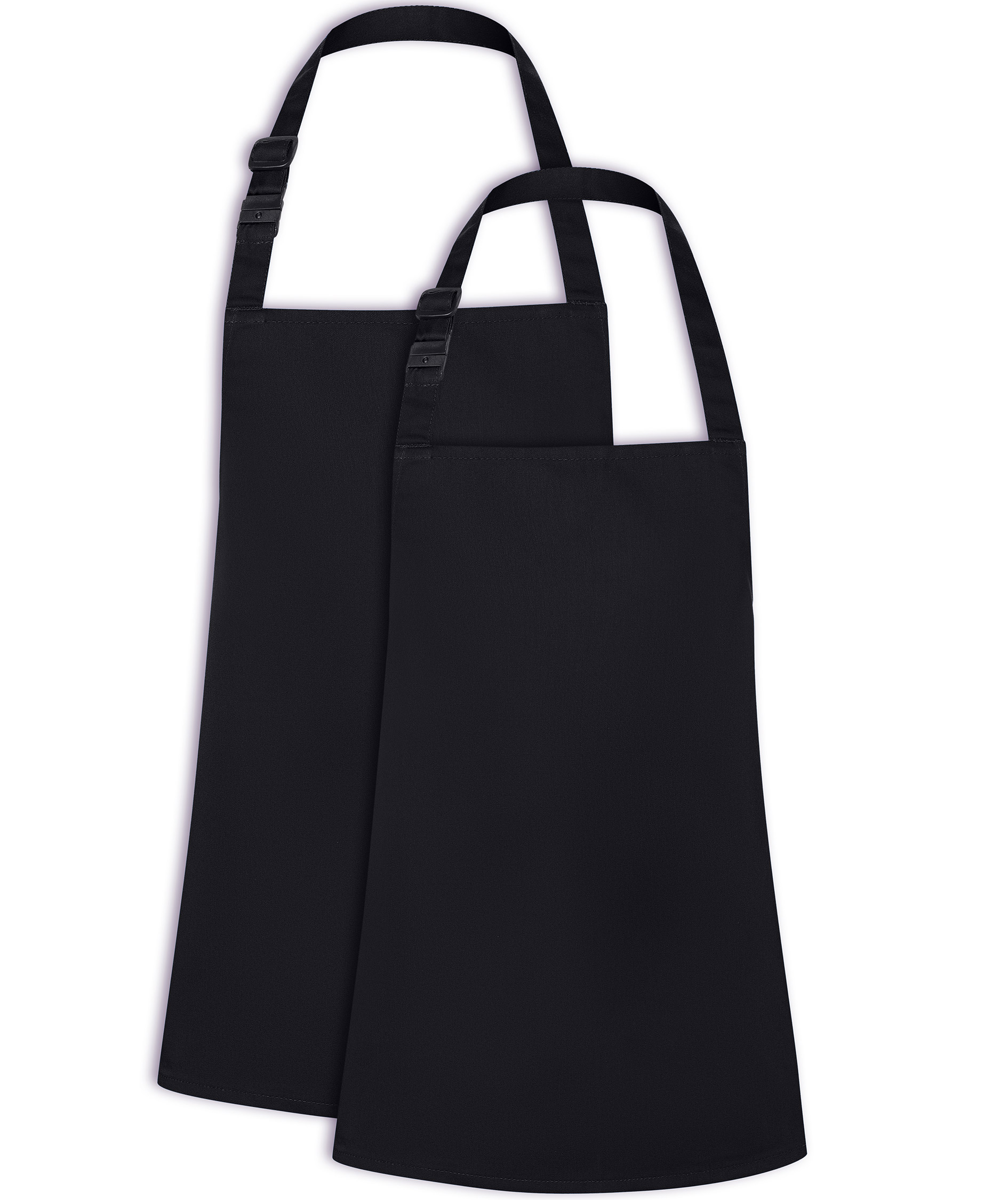 Karlowsky bib apron for kids, Black, large image number 2