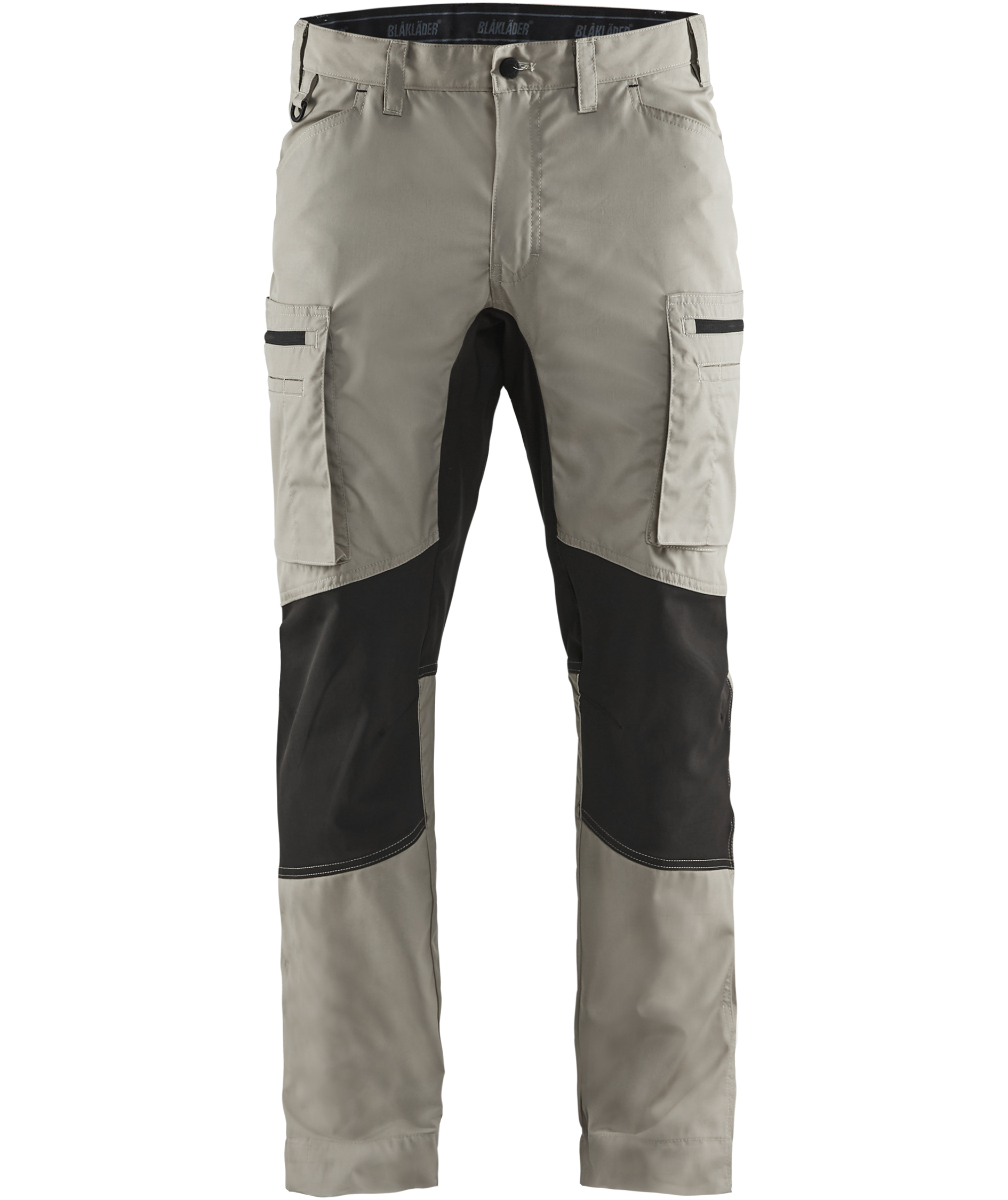 Bl&aring;kl&auml;der Unite servicebukse, Middelsgr&aring;/svart, Middelsgr&aring;/svart, swatch