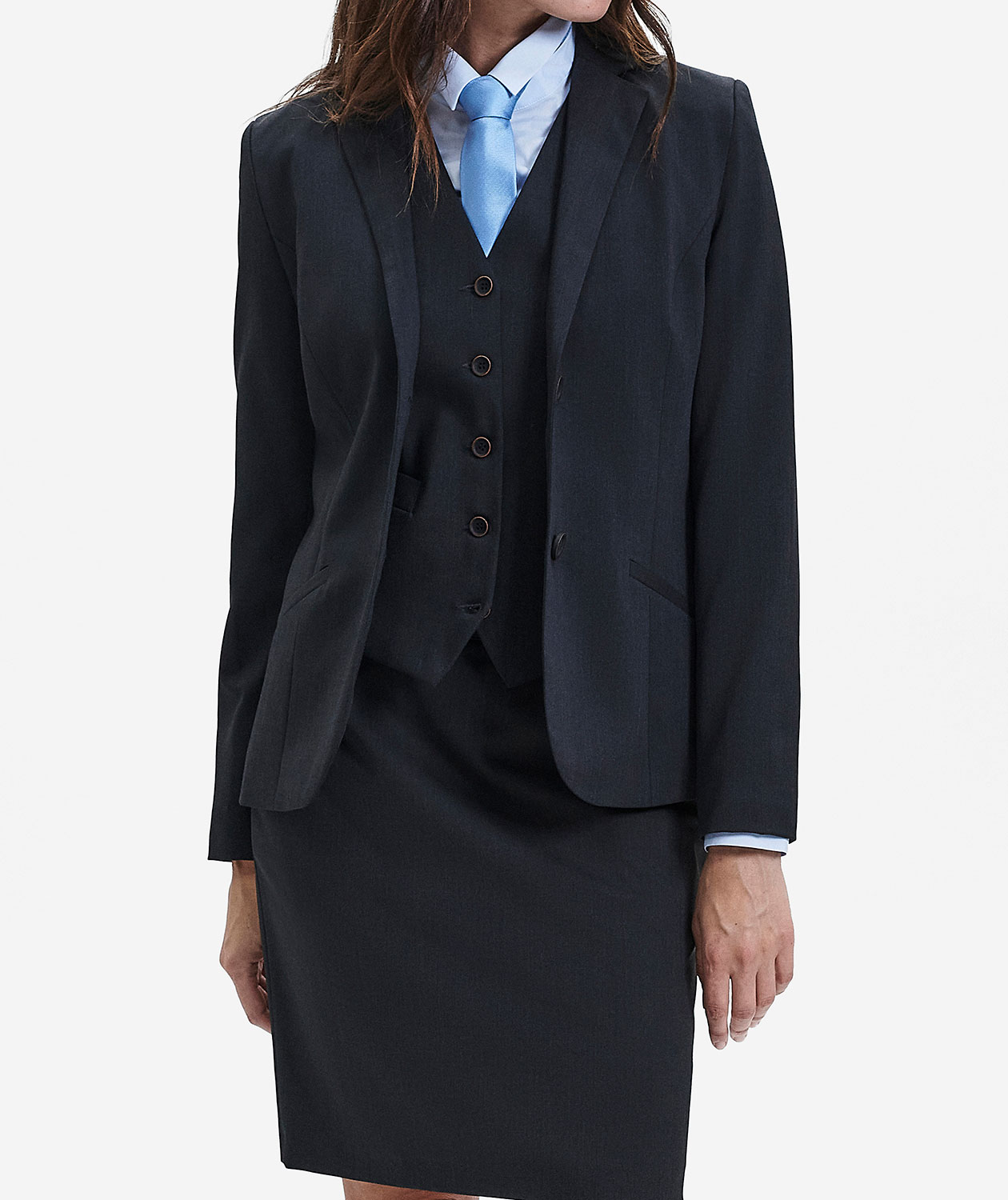 Sunwill Traveller Bistretch Regular fit kavaj dam, Charcoal