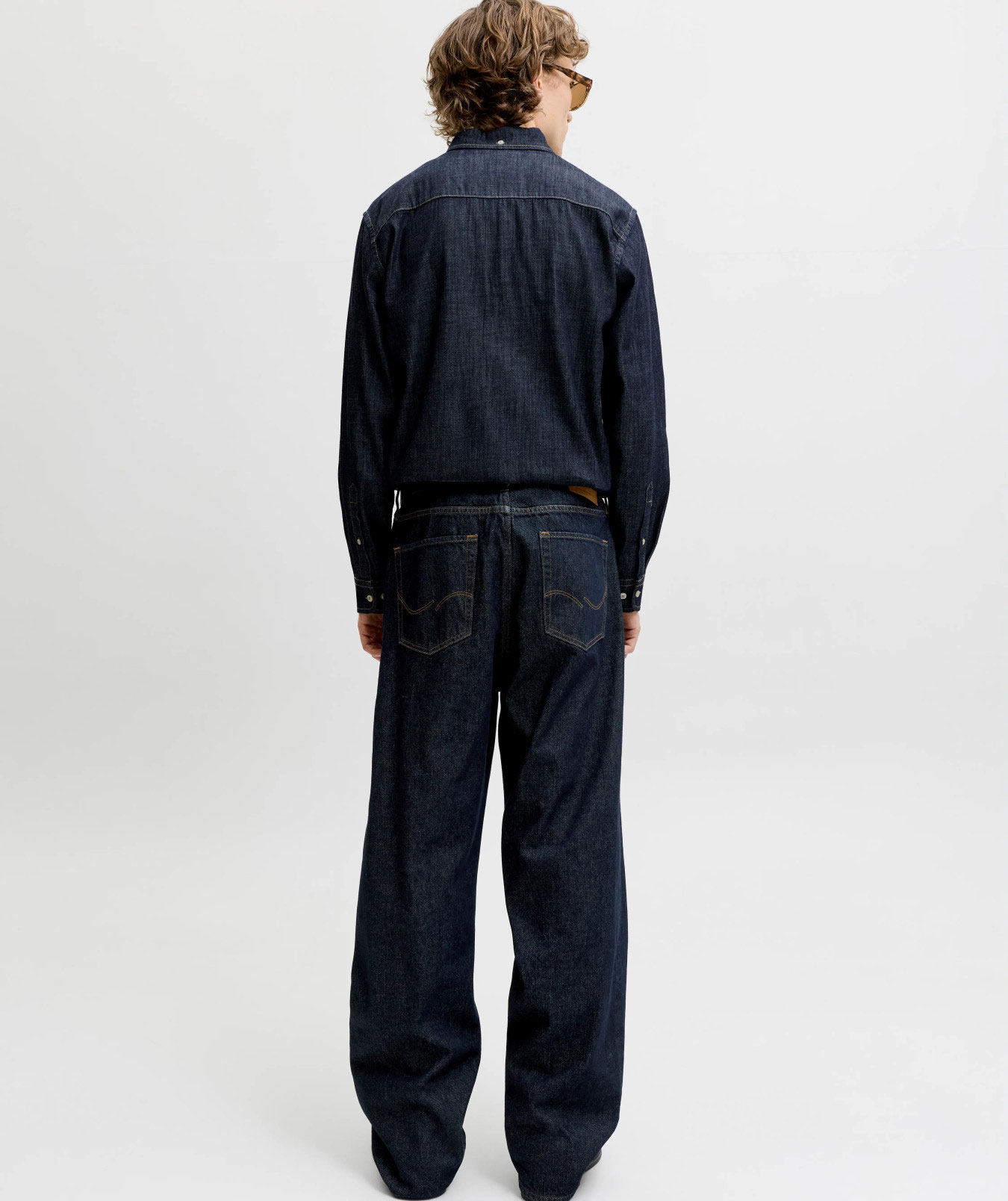 Jack & Jones JJEBROOK JJOXFORD AKM 990 skjorte, Blue Denim Raw, large image number 2