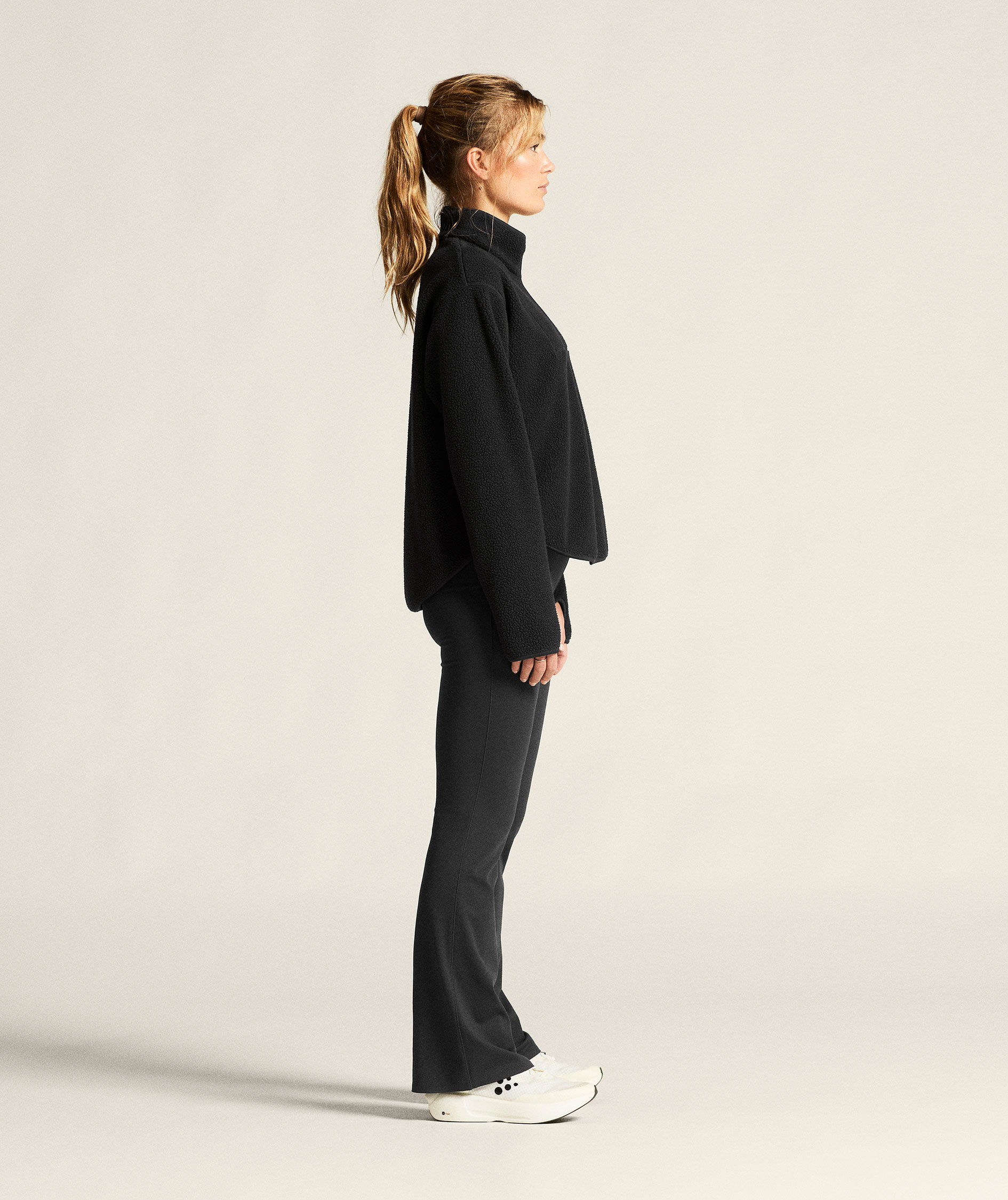 Craft Join half zip p&auml;lsfibertr&ouml;ja dam, Black, large image number 8