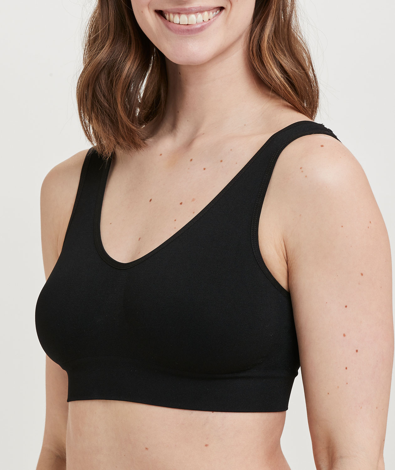 Decoy Mikrofiber BH, Svart, large image number 2