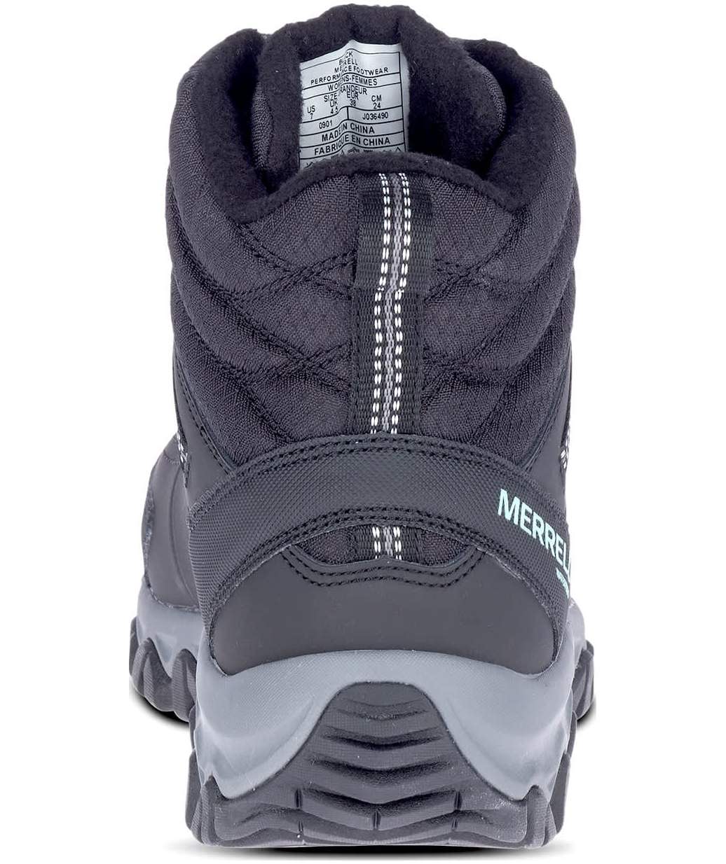 Merrell Thermo Akita Mid WP vinterst&ouml;vlar dam, Black, large image number 3