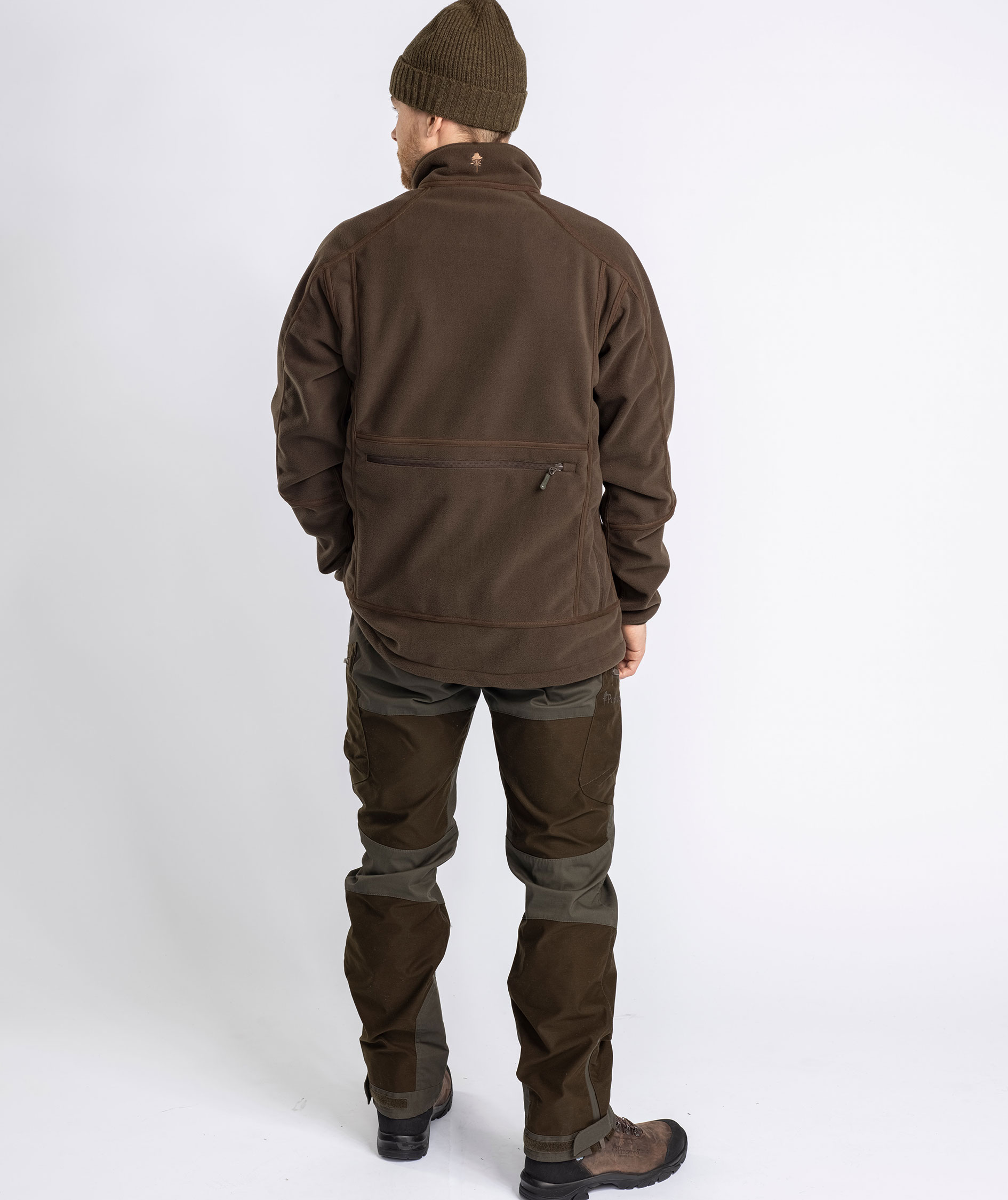 Pinewood&nbsp;Furudal Reversible Camou fleecejakke, Hunting Brown/Strata Blaze, large image number 13