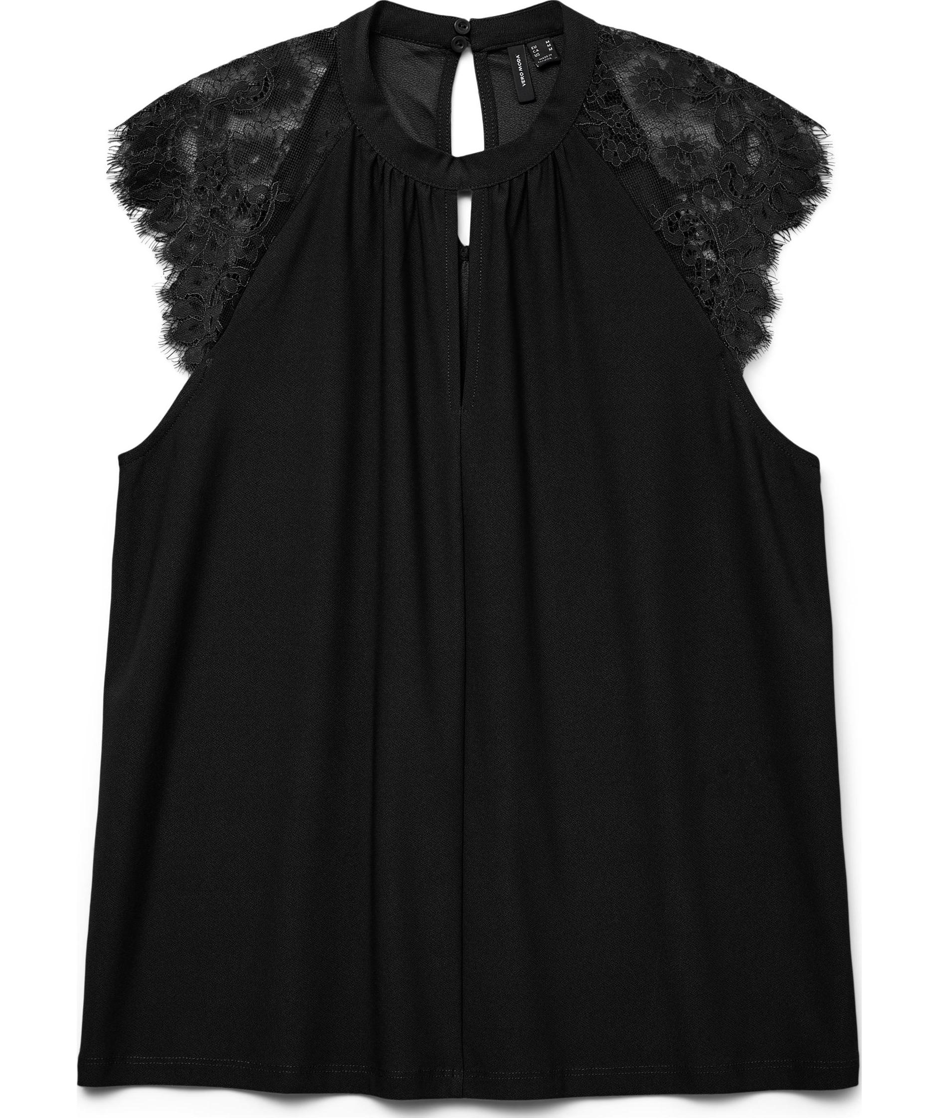 Vero Moda VMMILLA blus dam, Black