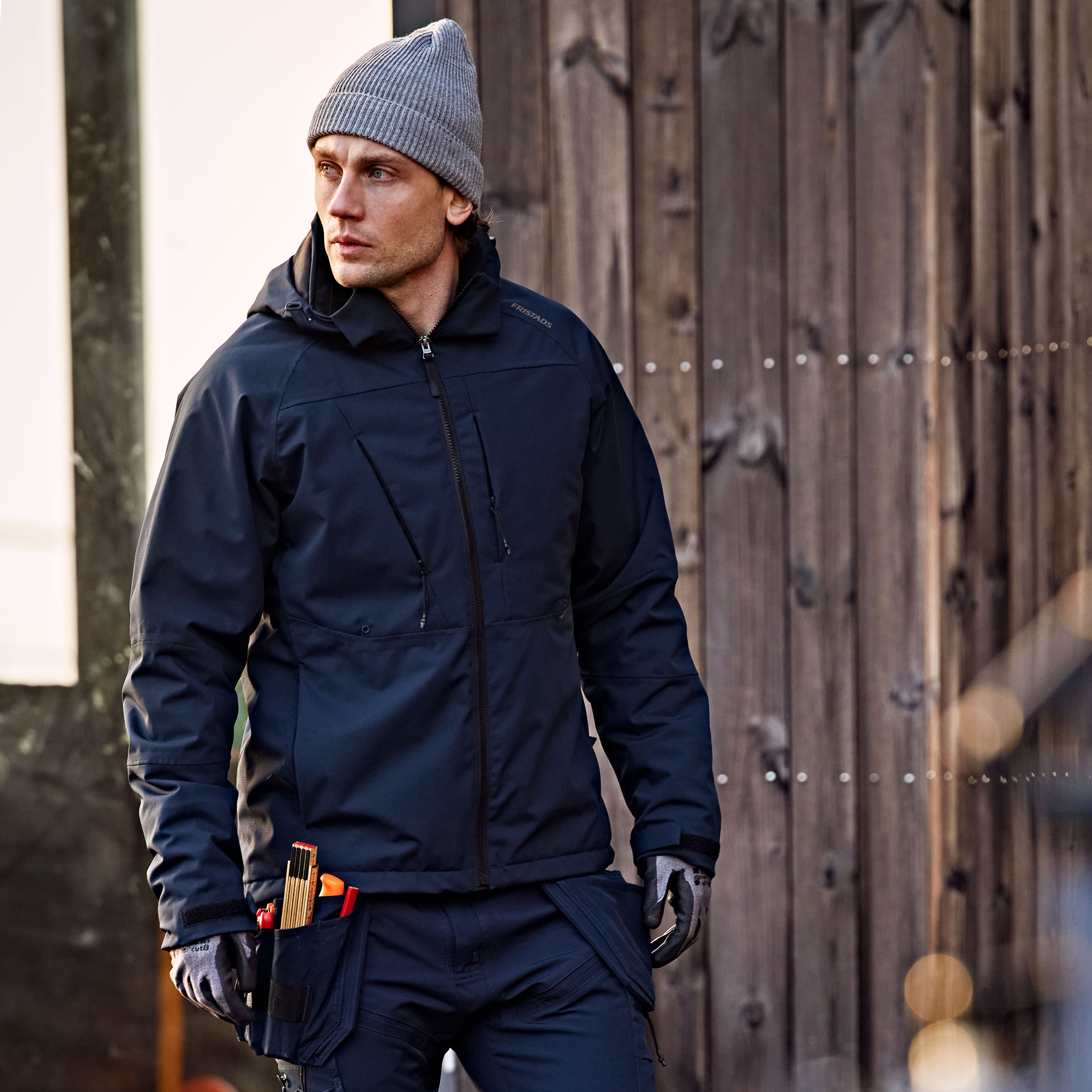 Fristads vinterjakke 4883 GLS full stretch, M&oslash;rk Marine