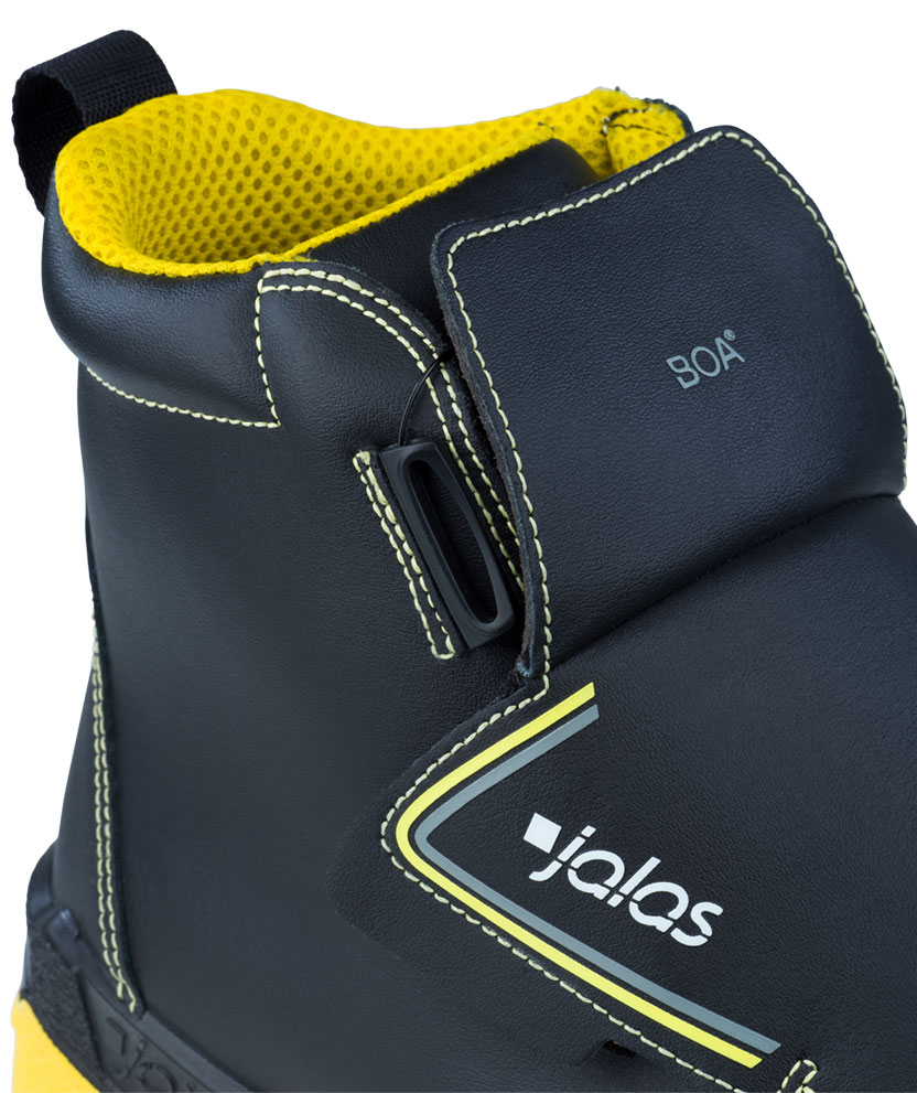 Jalas 1228W safety boots S3, Black/Yellow, large image number 2