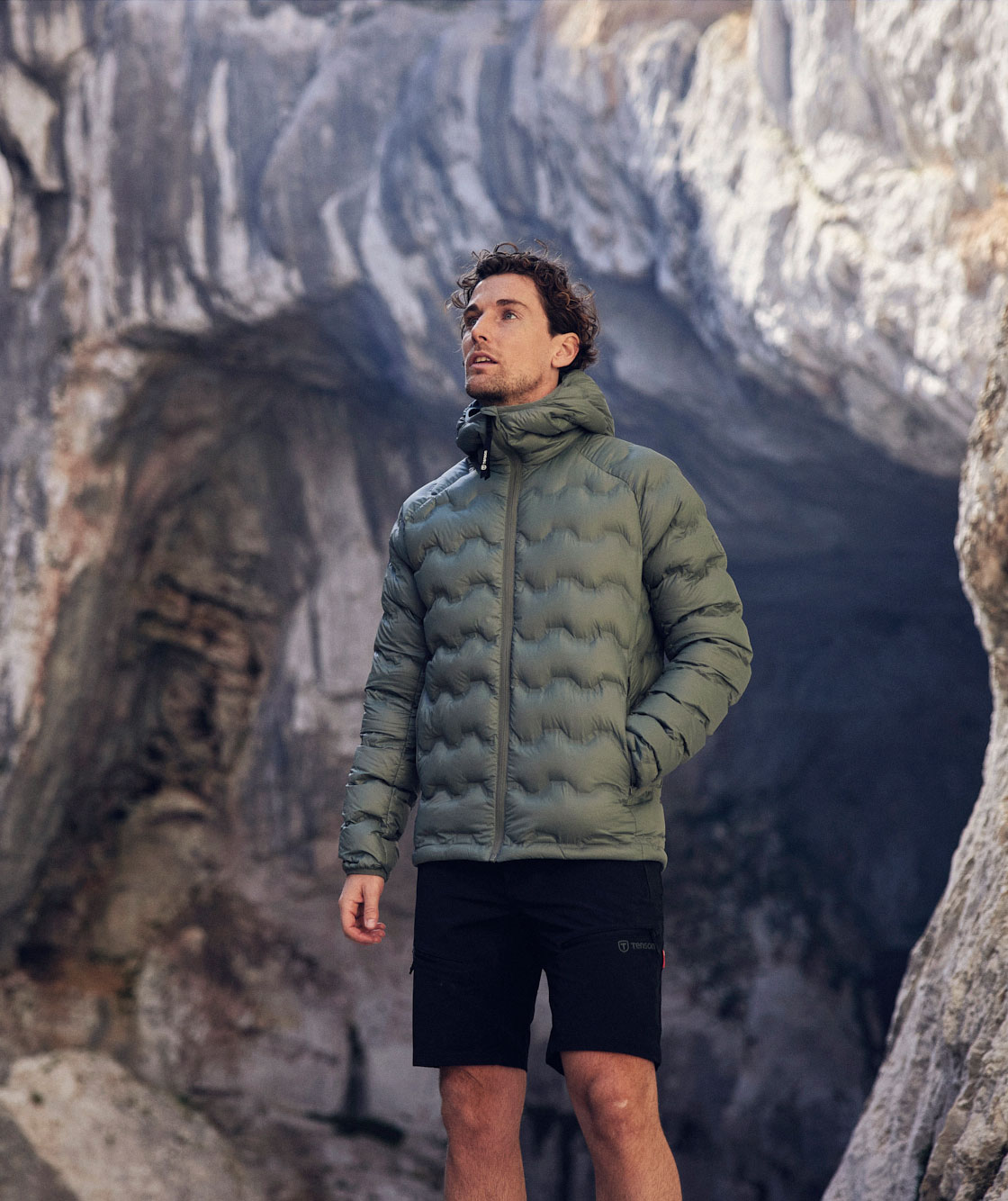 Tenson TXlite Shibui dunjacka, Grey Green