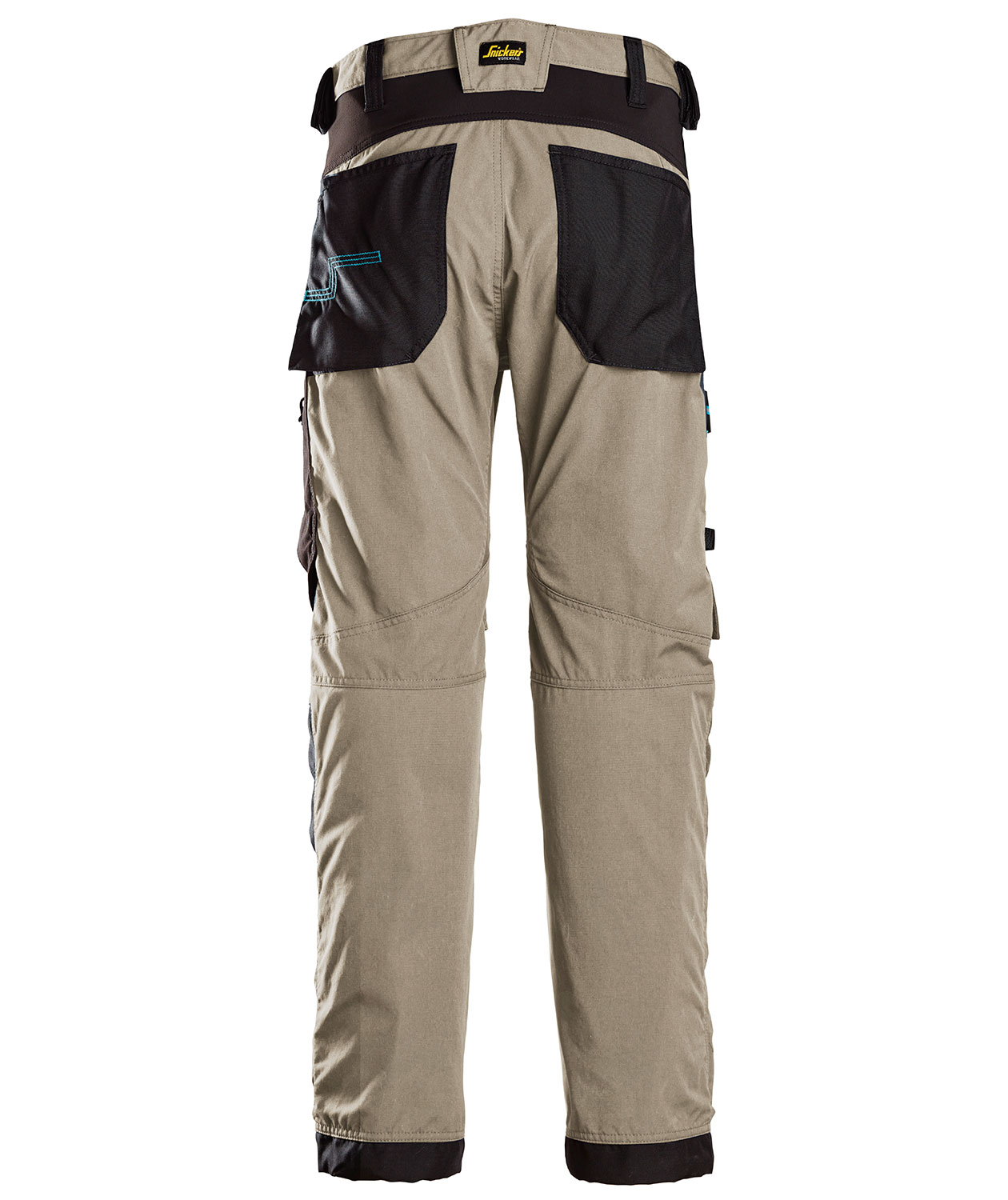 Snickers LiteWork 37,5&reg; arbejdsbukser 6310, Khaki/Sort, large image number 2