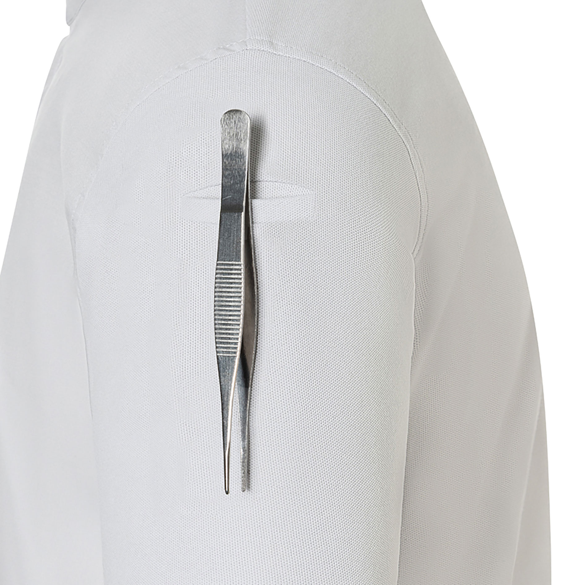 Karlowsky DIAMOND CUT&reg; Avantgarde kort&aelig;rmet kokkejakke, Silver Grey, large image number 5