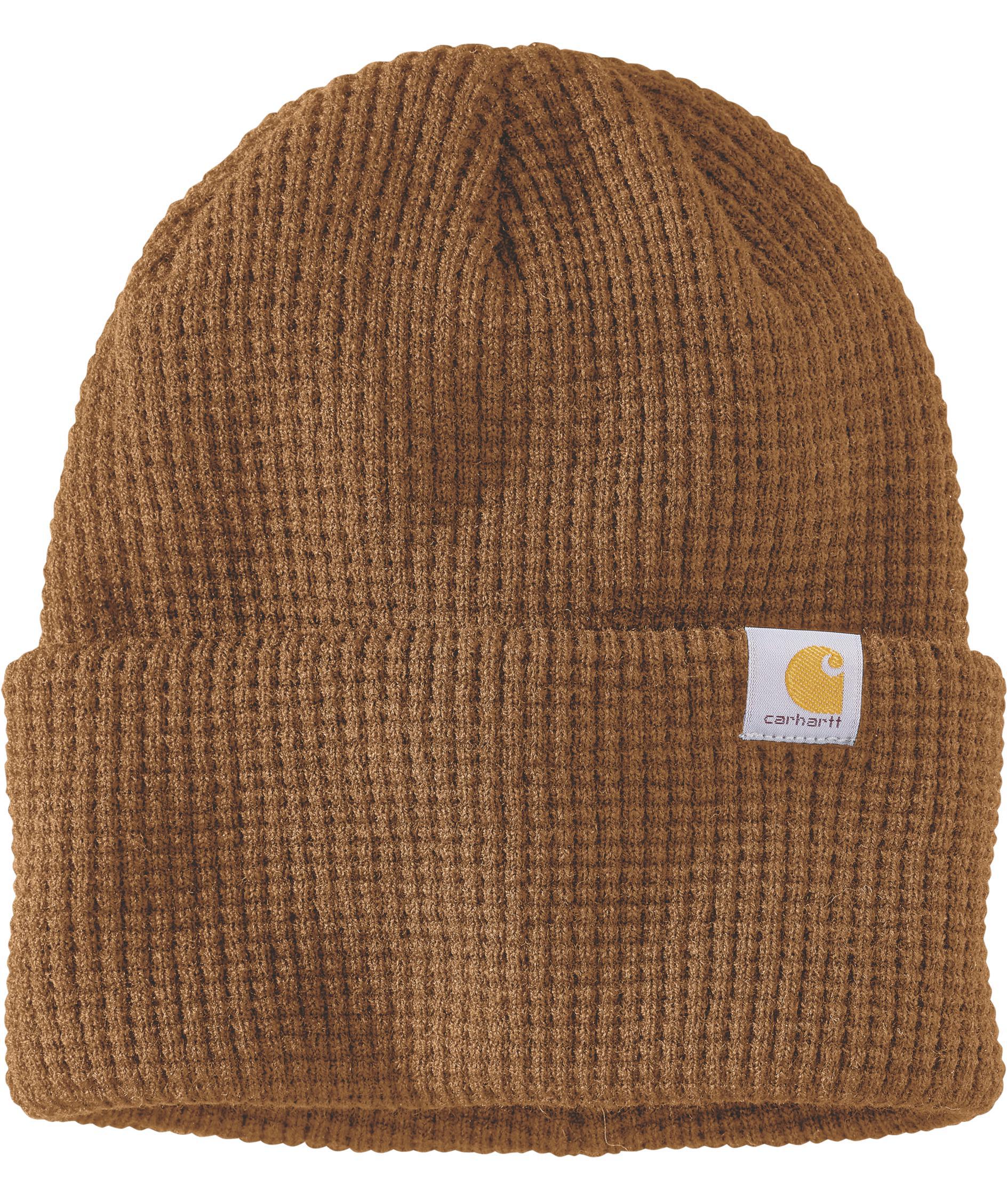 Carhartt Waffle beanie, Carhartt Brown, Carhartt Brown, swatch