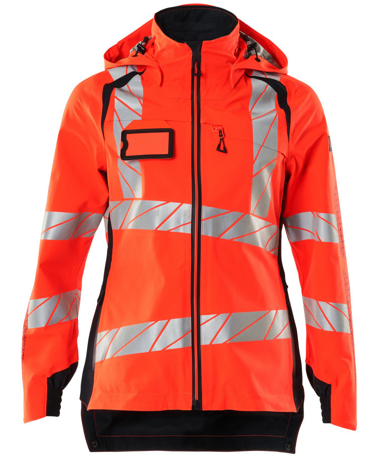 Mascot Accelerate Safe dame skaljakke, Hi-Vis R&oslash;d/M&oslash;rk Marine