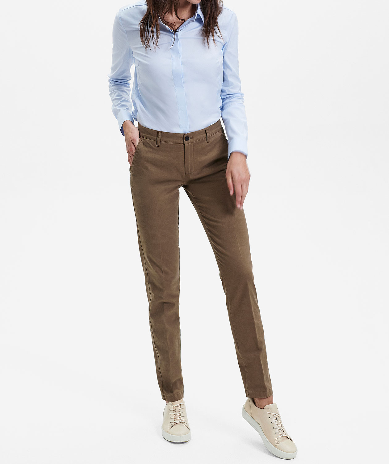 Sunwill Coloursafe Modern fit chinos dam